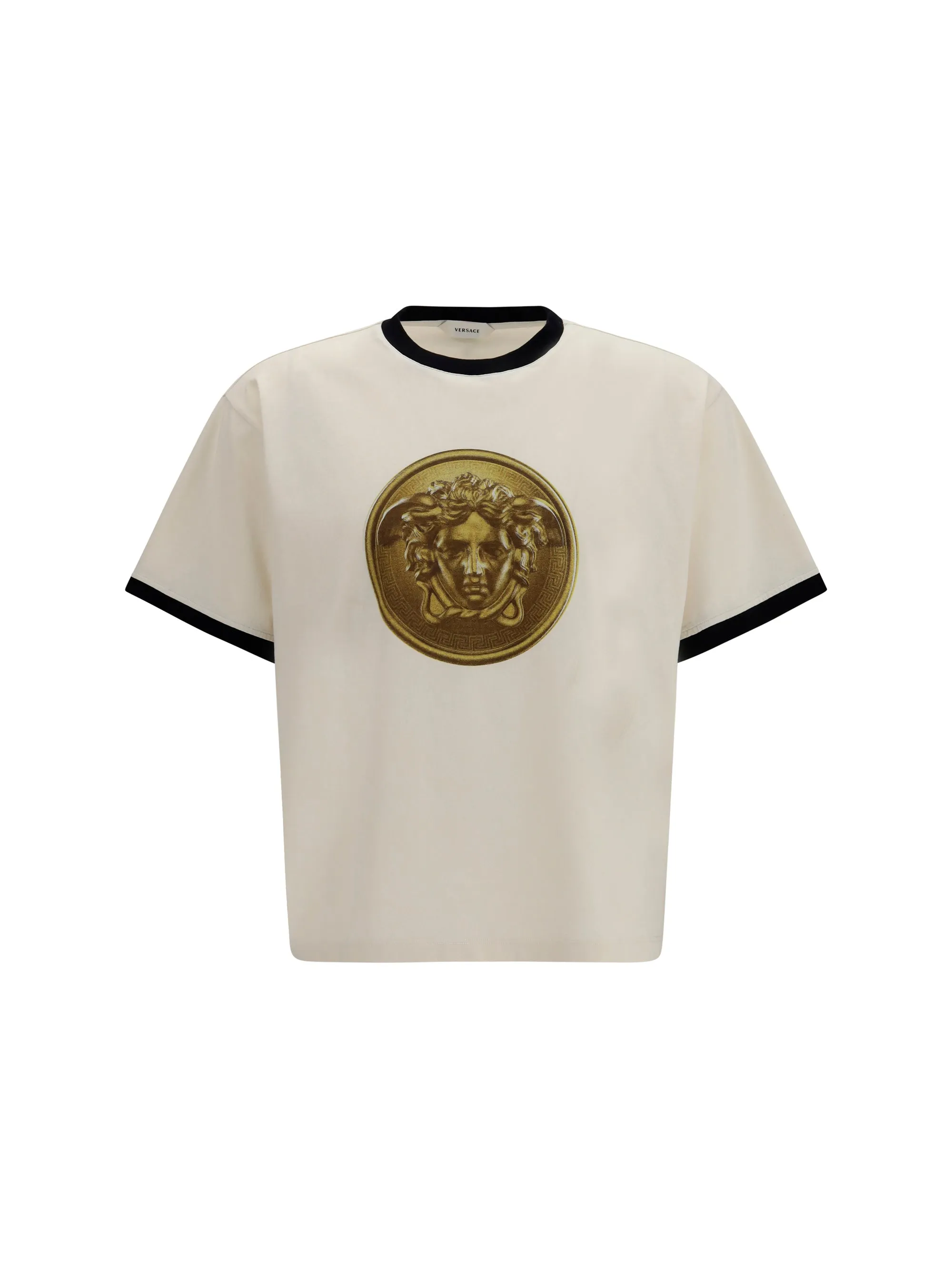 T-Shirt Cotton Jersey Dirty White sold by Zulily