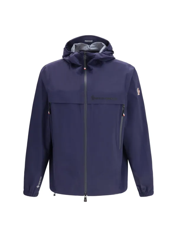 Hooded Jacket Shipton Bright Blue made by Moncler
