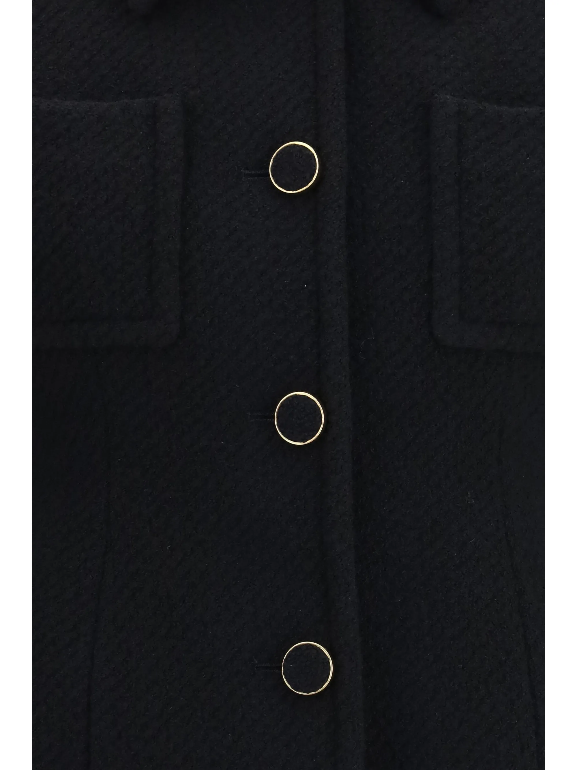 Blazer Cropped Single-Breasted Black sold by Zulily product image thumbnail 3
