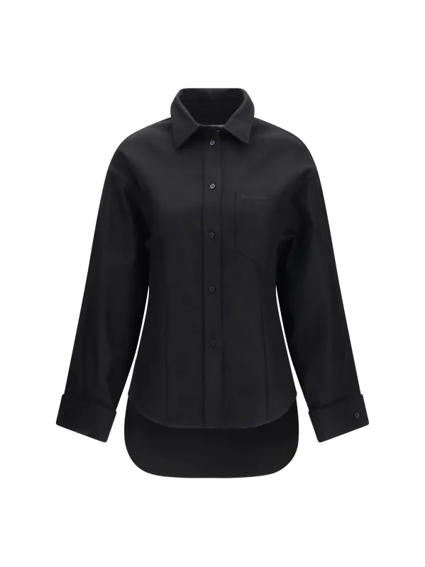 Long-Sleeved Shirt Classic Black made by Balenciaga