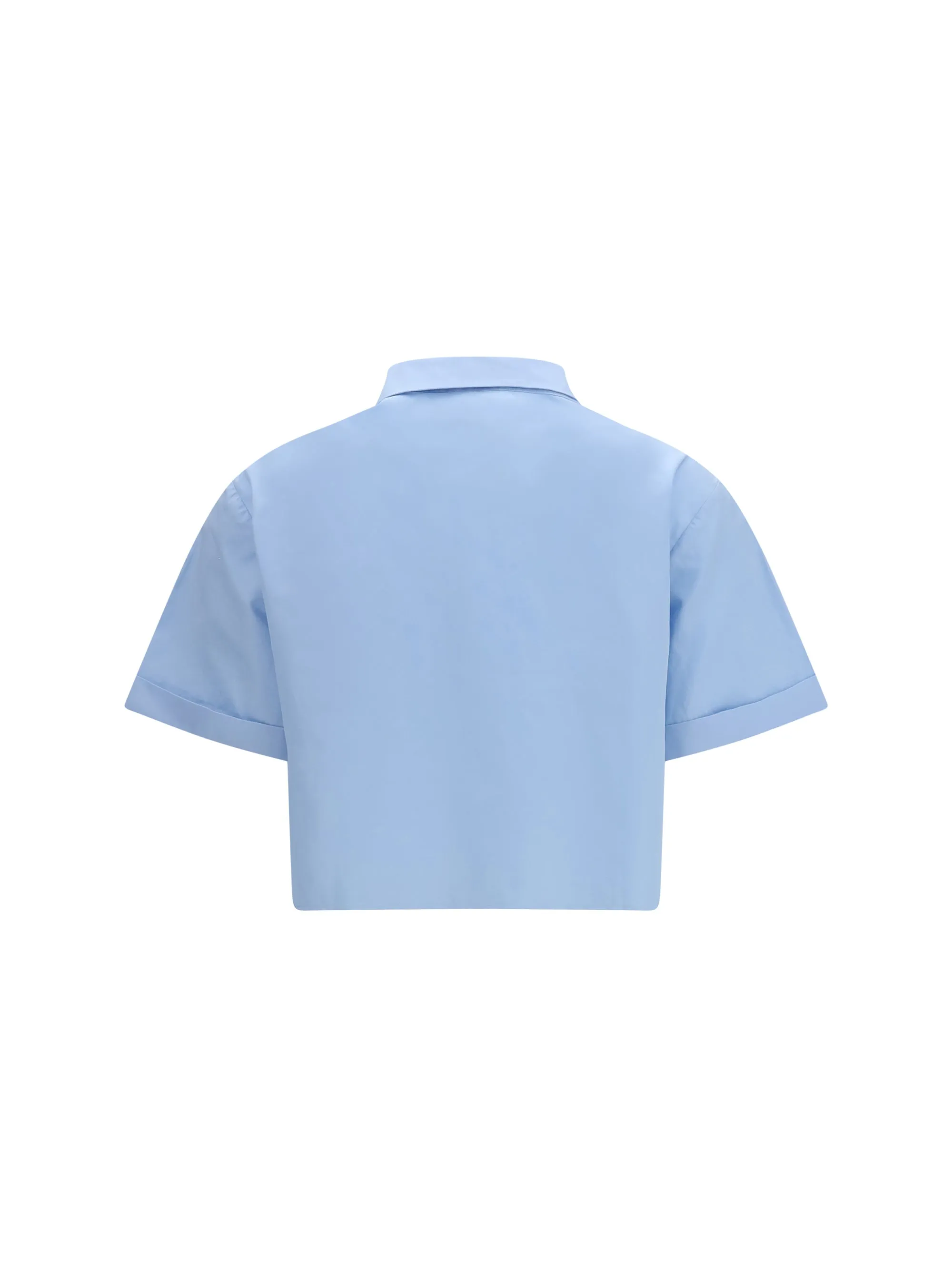 Shirt Poplin Ruffle Light Blue sold by Zulily product image thumbnail 3