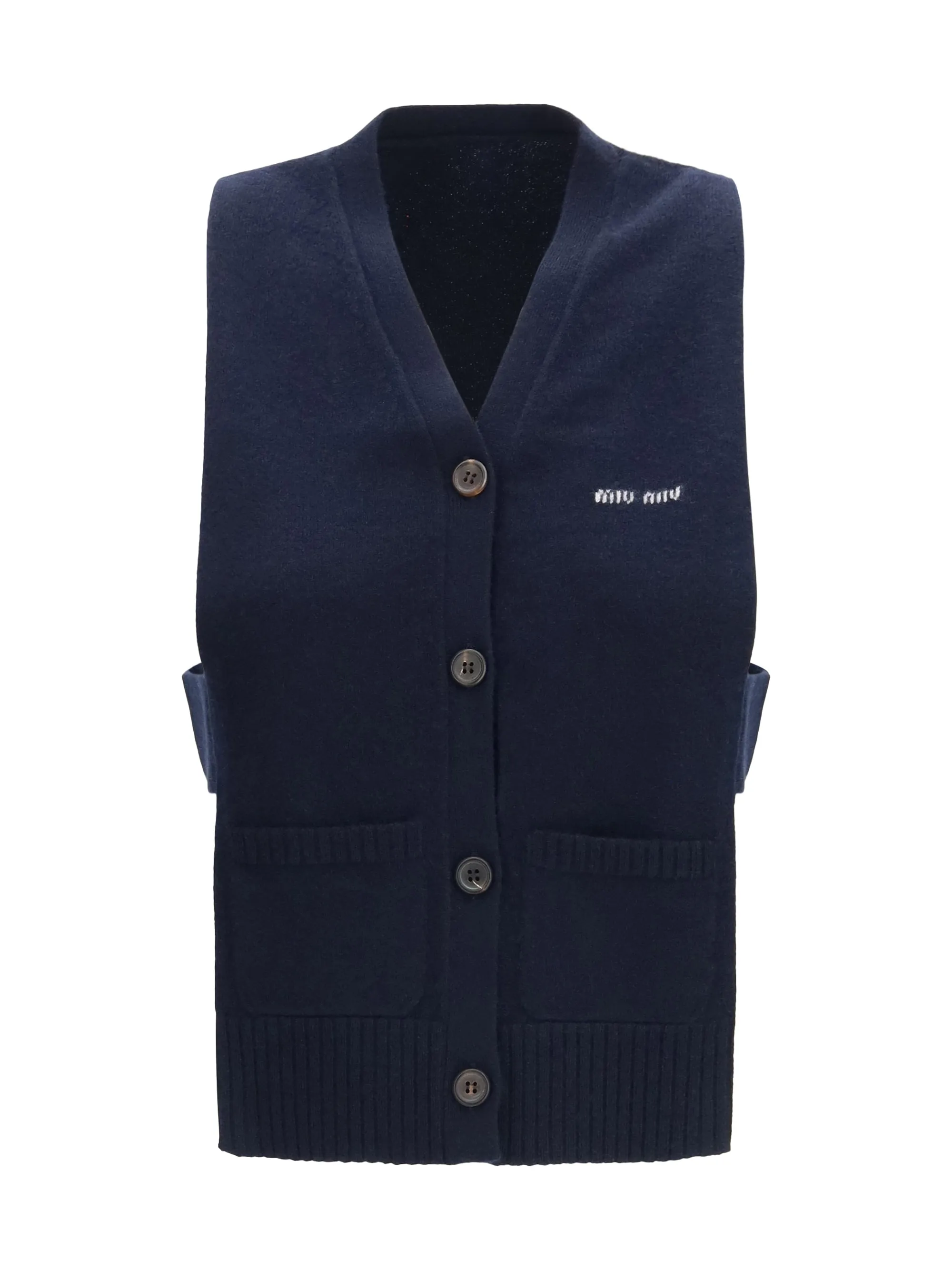 Cardigan Vest Blue Cashmere sold by Zulily