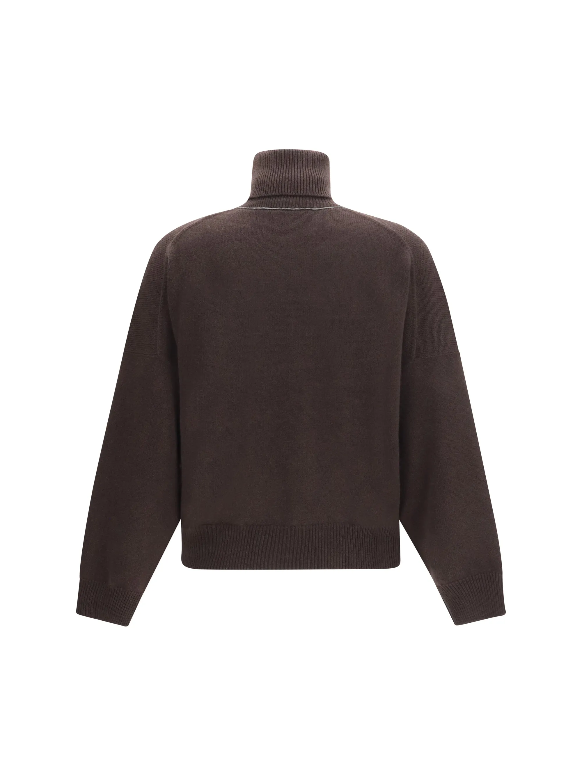 Cashmere Turtleneck Sweater — Coffee sold by Zulily product image thumbnail 2