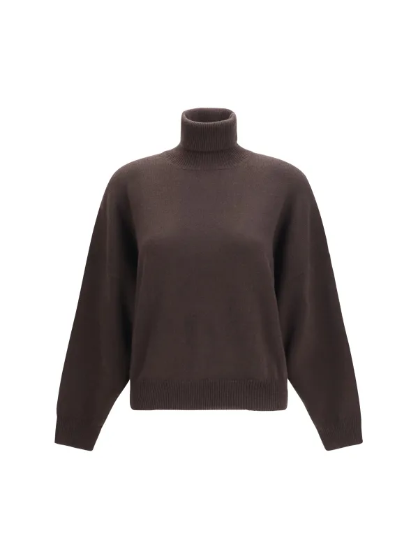Cashmere Turtleneck Sweater — Coffee made by Brunello Cucinelli