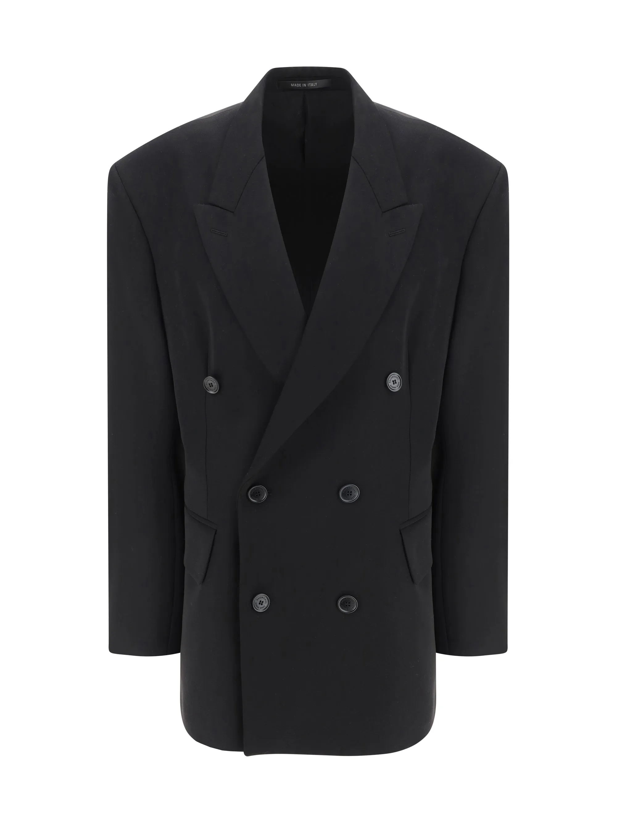 Blazer Jacket Black Wool sold by Zulily