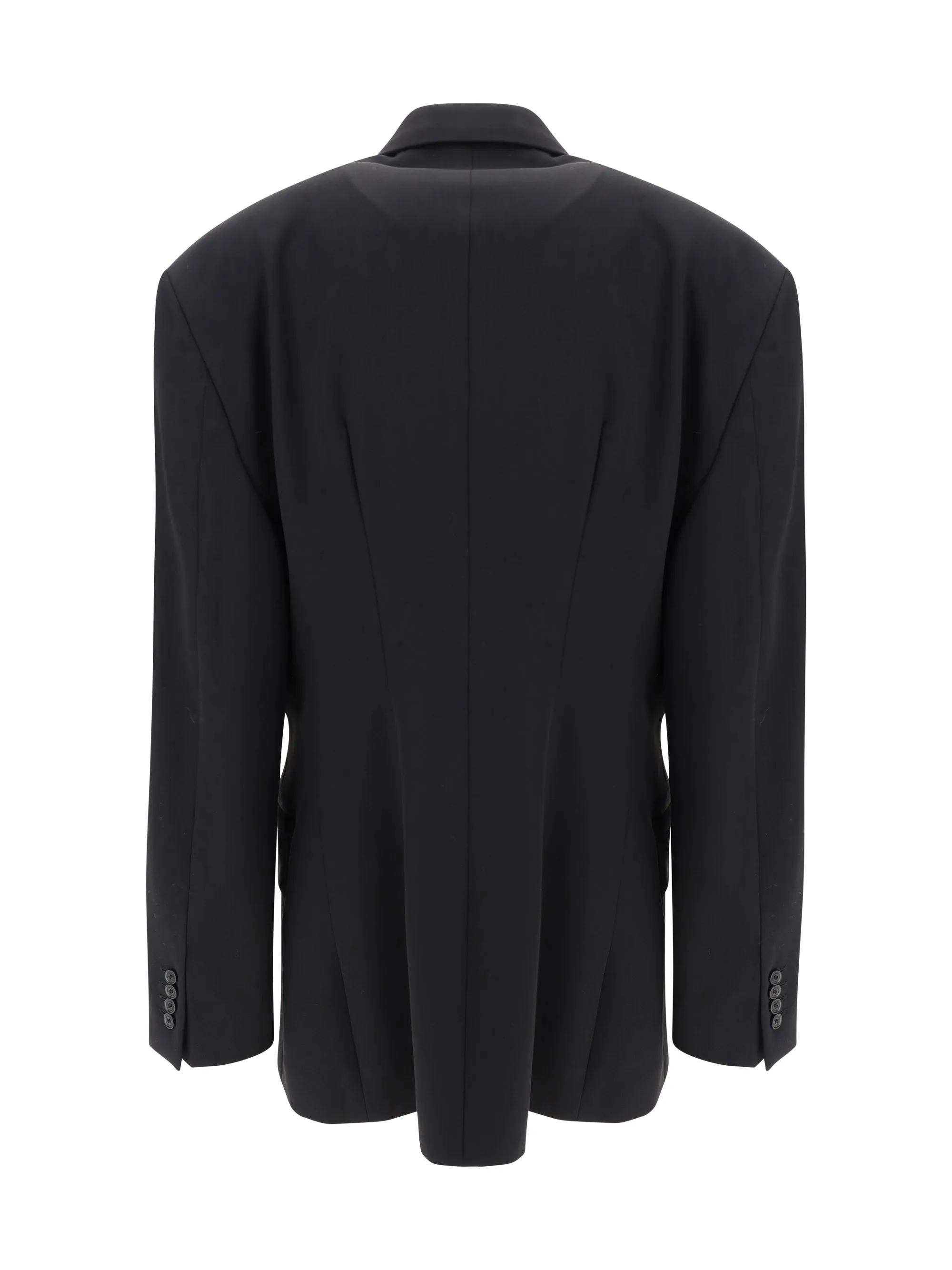 Blazer Jacket Black Wool sold by Zulily product image thumbnail 3