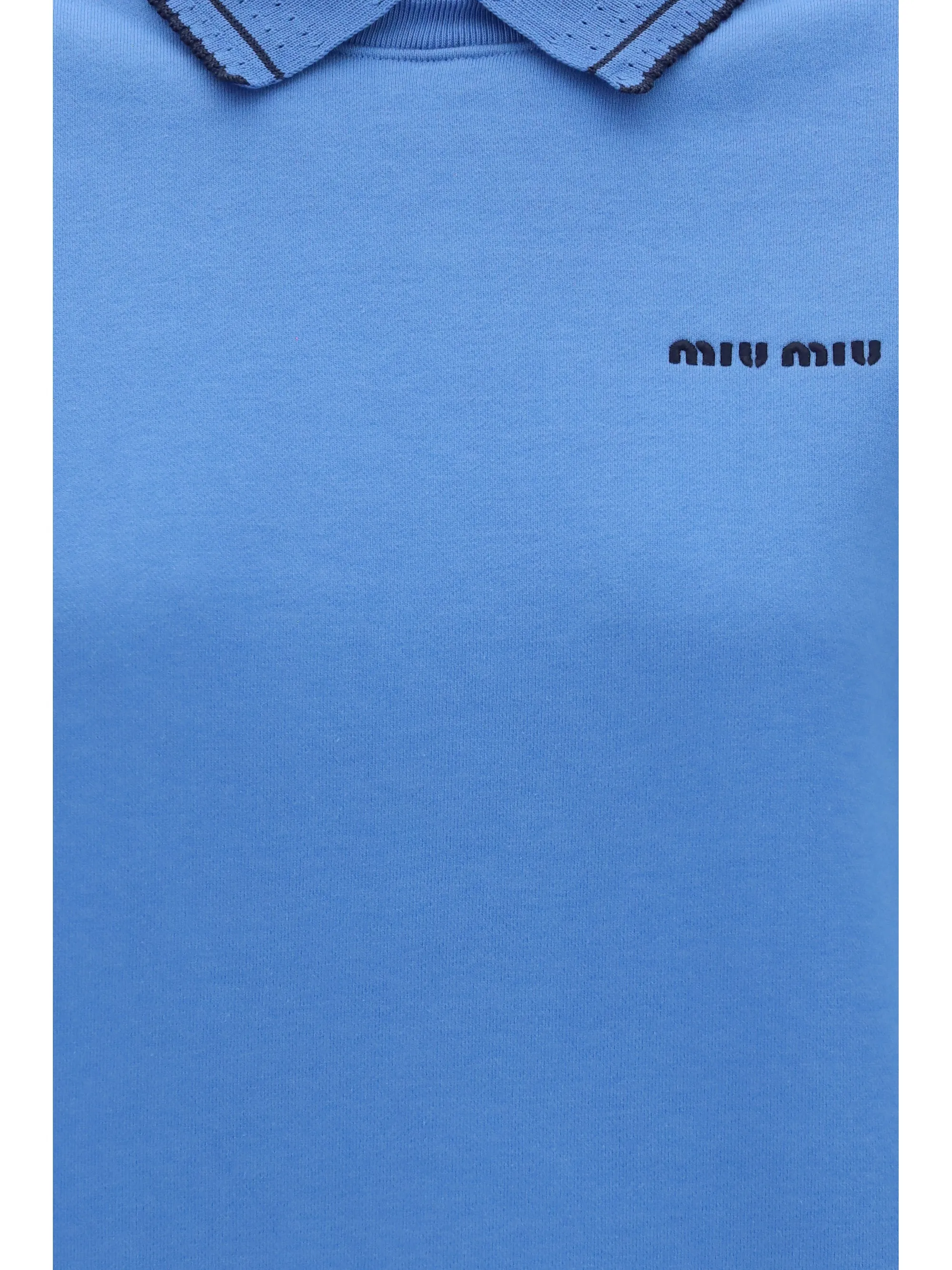 Crewneck Sweatshirt With Collar Light Blue sold by Zulily product image thumbnail 2