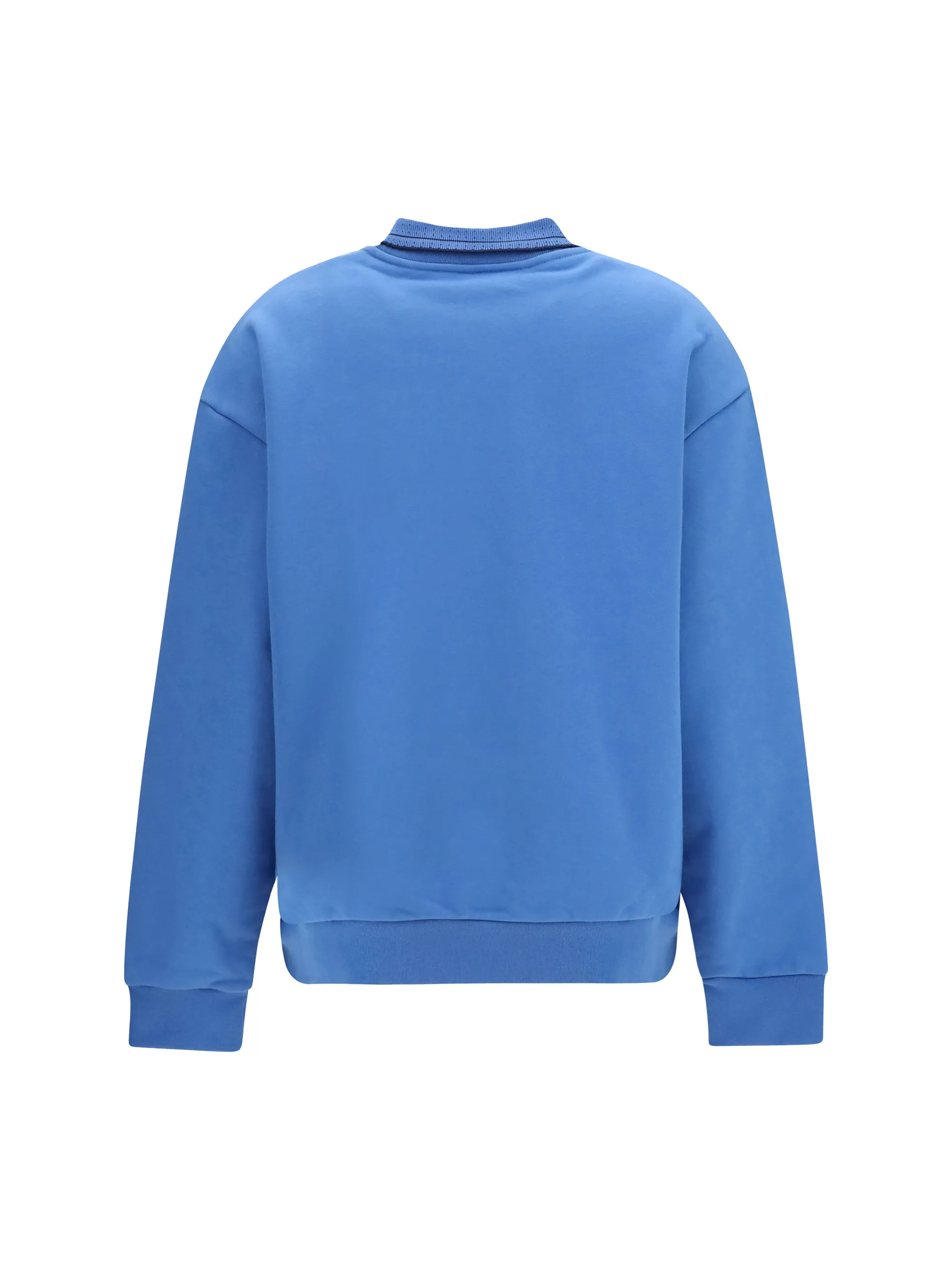 Crewneck Sweatshirt With Collar Light Blue sold by Zulily product image thumbnail 3