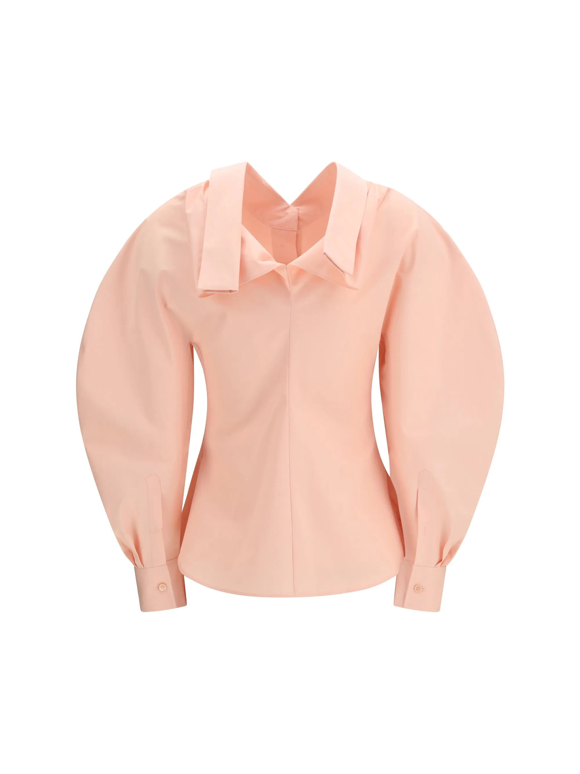 Shirt Cut-Out Cotton Poplin Silk Pink sold by Zulily product image thumbnail 3
