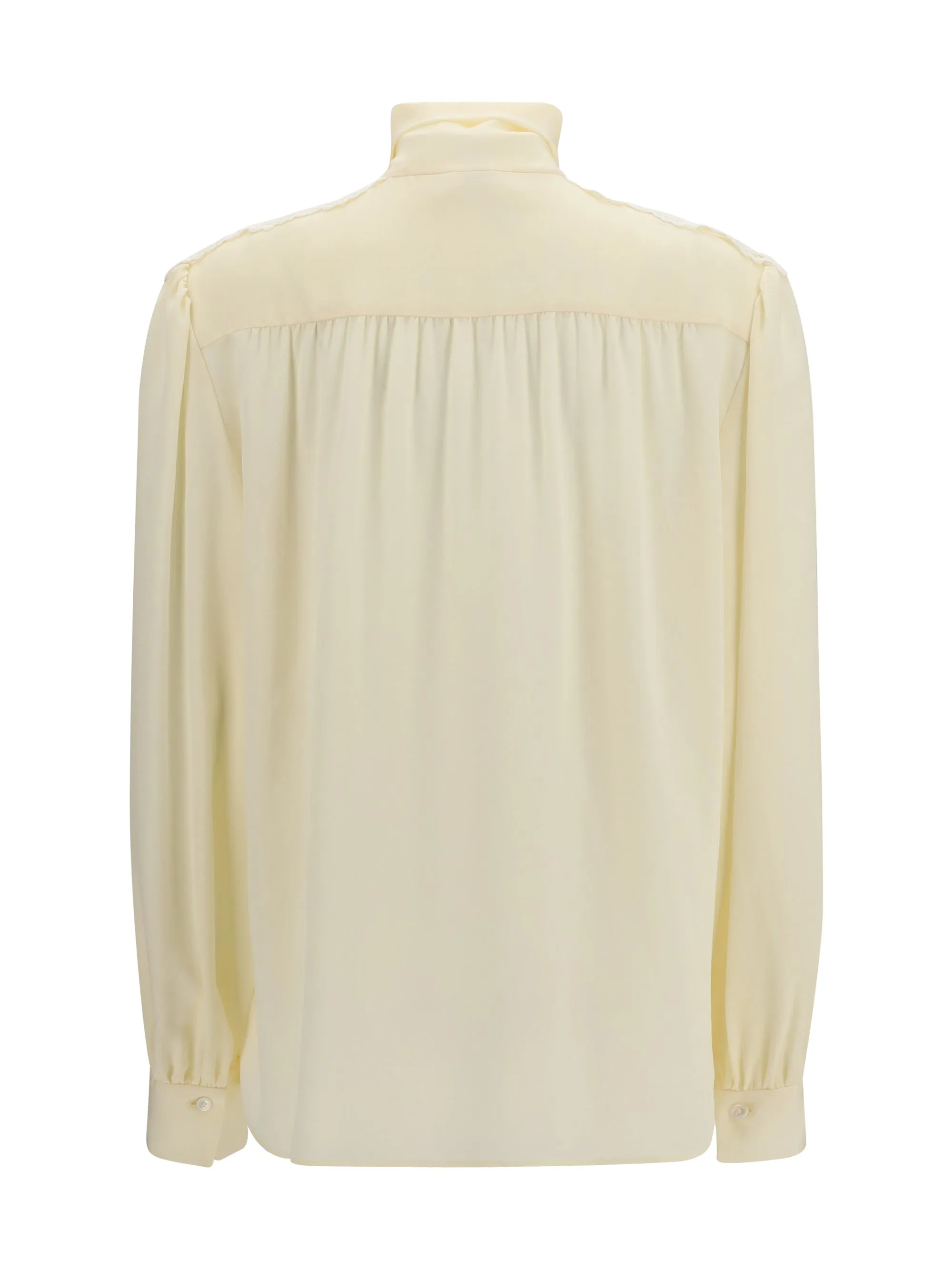 Blouse With Embroidered Shoulders, Pristine White sold by Zulily product image thumbnail 2
