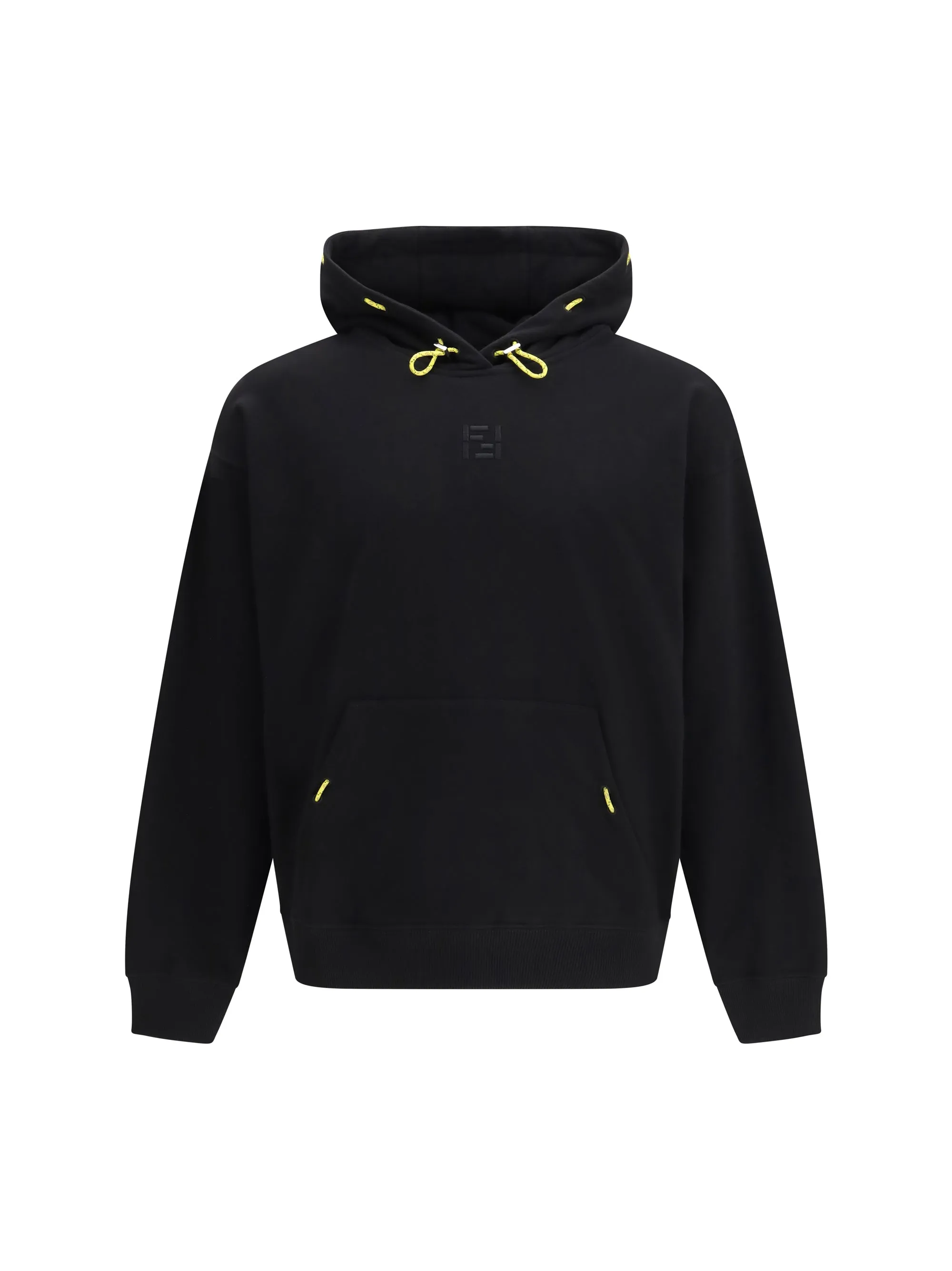 Hooded Cotton Sweatshirt Black sold by Zulily