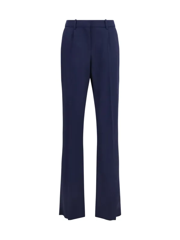 Slim Tailored Pants Navy made by Balenciaga