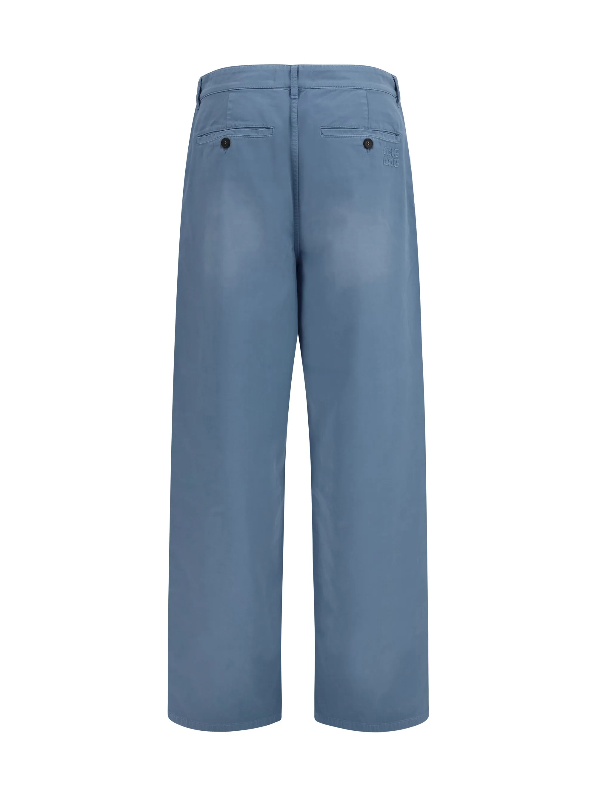 Garment-Dyed Wide-Leg Trousers sold by Zulily product image thumbnail 3