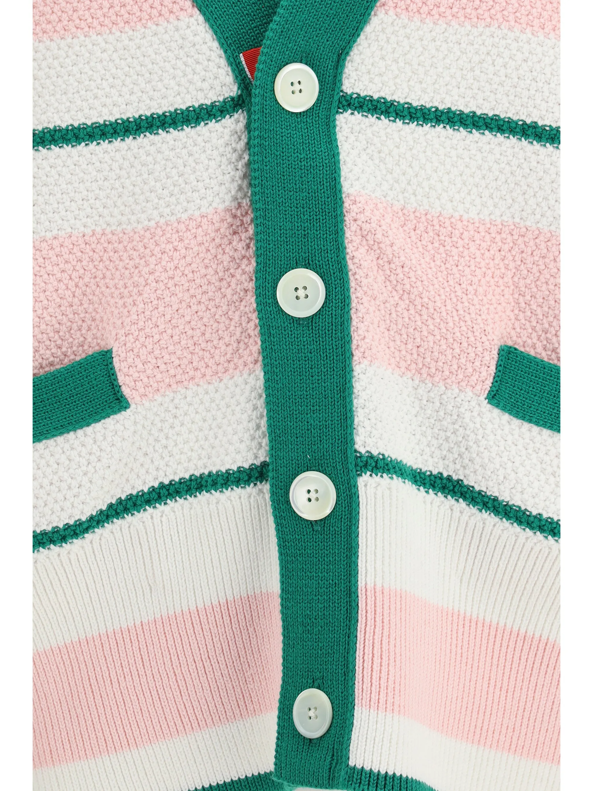 V-Neck Cardigan Seed Stitch Light Pink sold by Zulily product image thumbnail 2