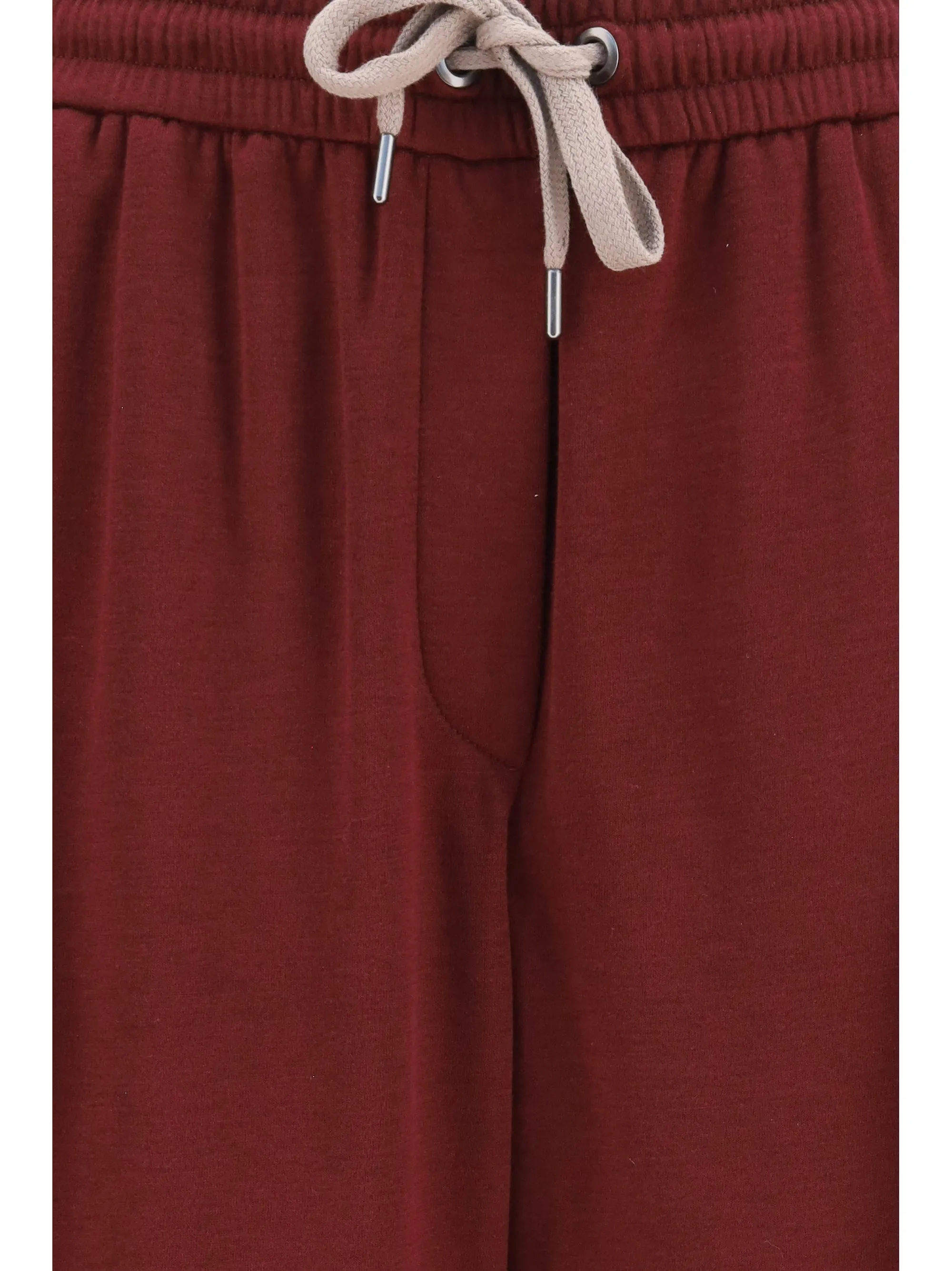 Track Pants Cotton-Silk Cabernet sold by Zulily product image thumbnail 3