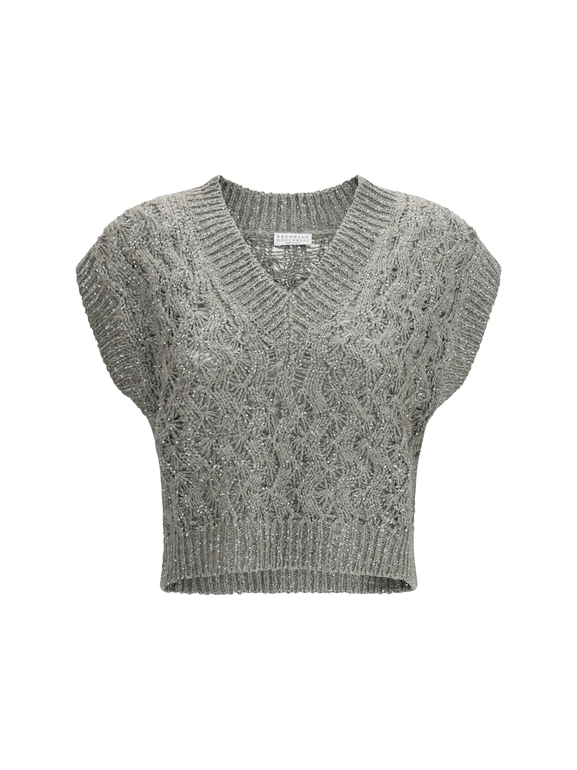 Vest Silk-Blend Sequined Rosemary sold by Zulily