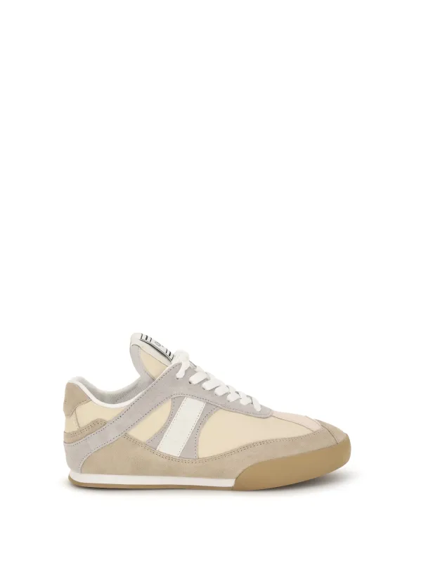 Leather Trainers Kick Dove Grey made by Chloe