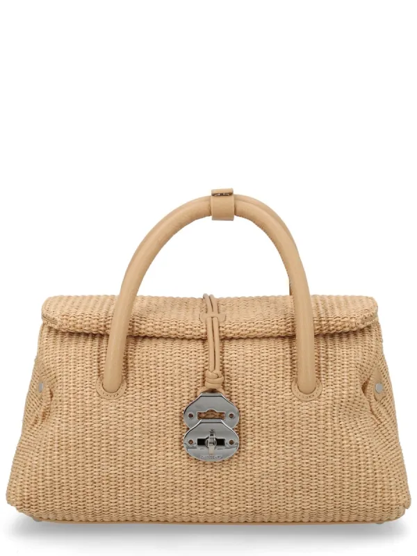 Handbag Dotta Vimini Beige made by Zulily