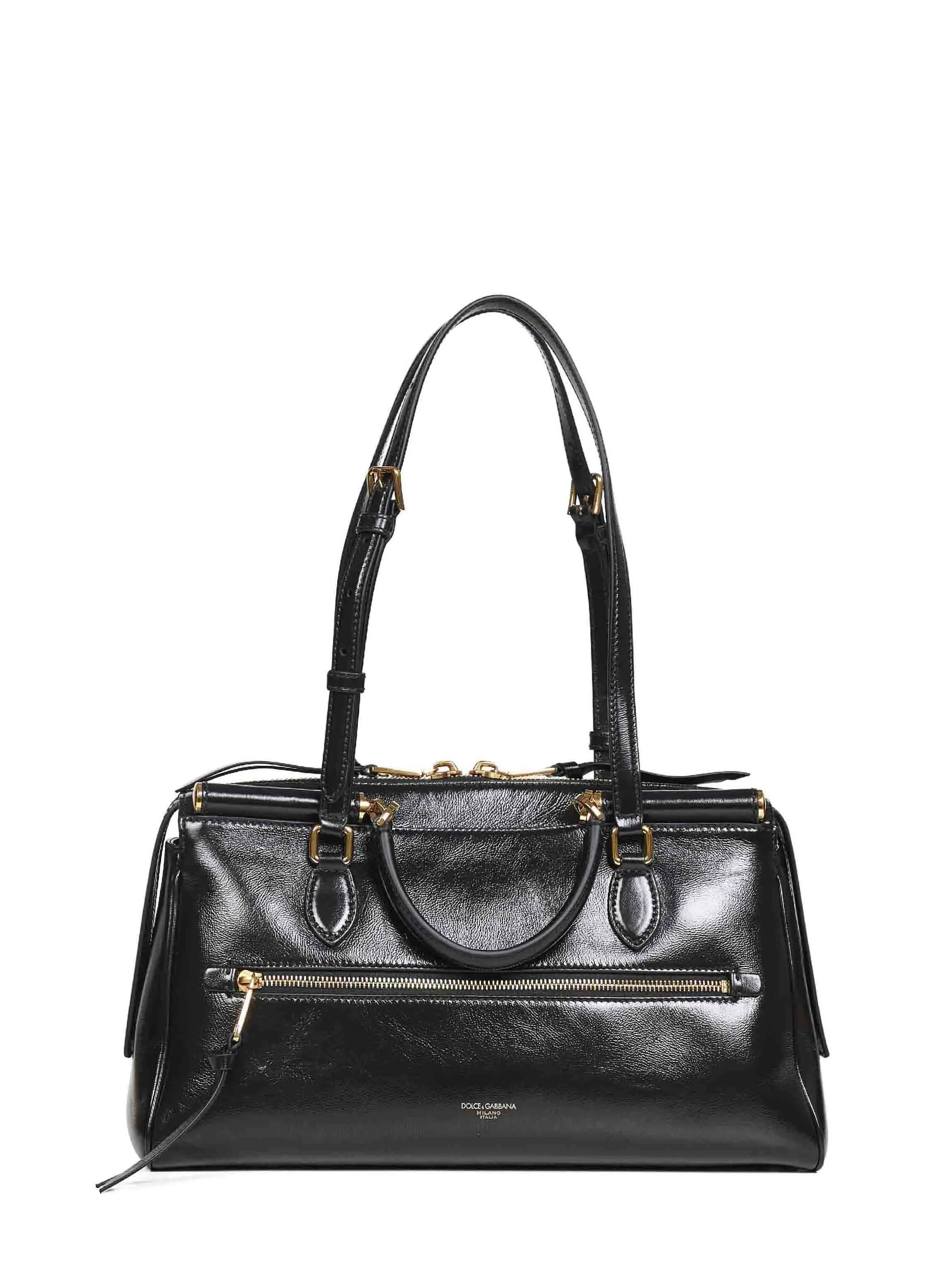 Black Vittoria Handbag sold by Zulily product image thumbnail 3