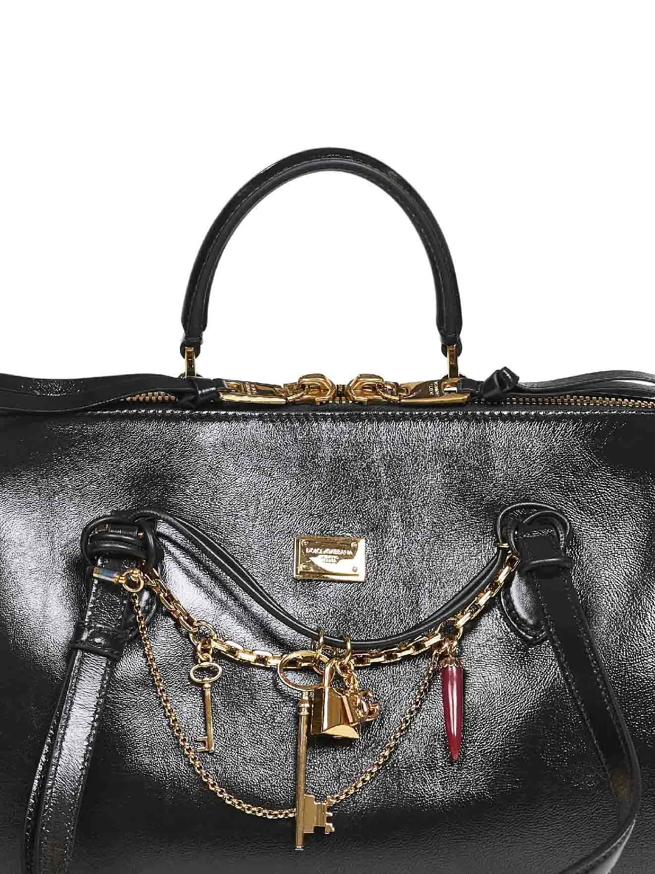 Black Vittoria Handbag sold by Zulily product image thumbnail 4