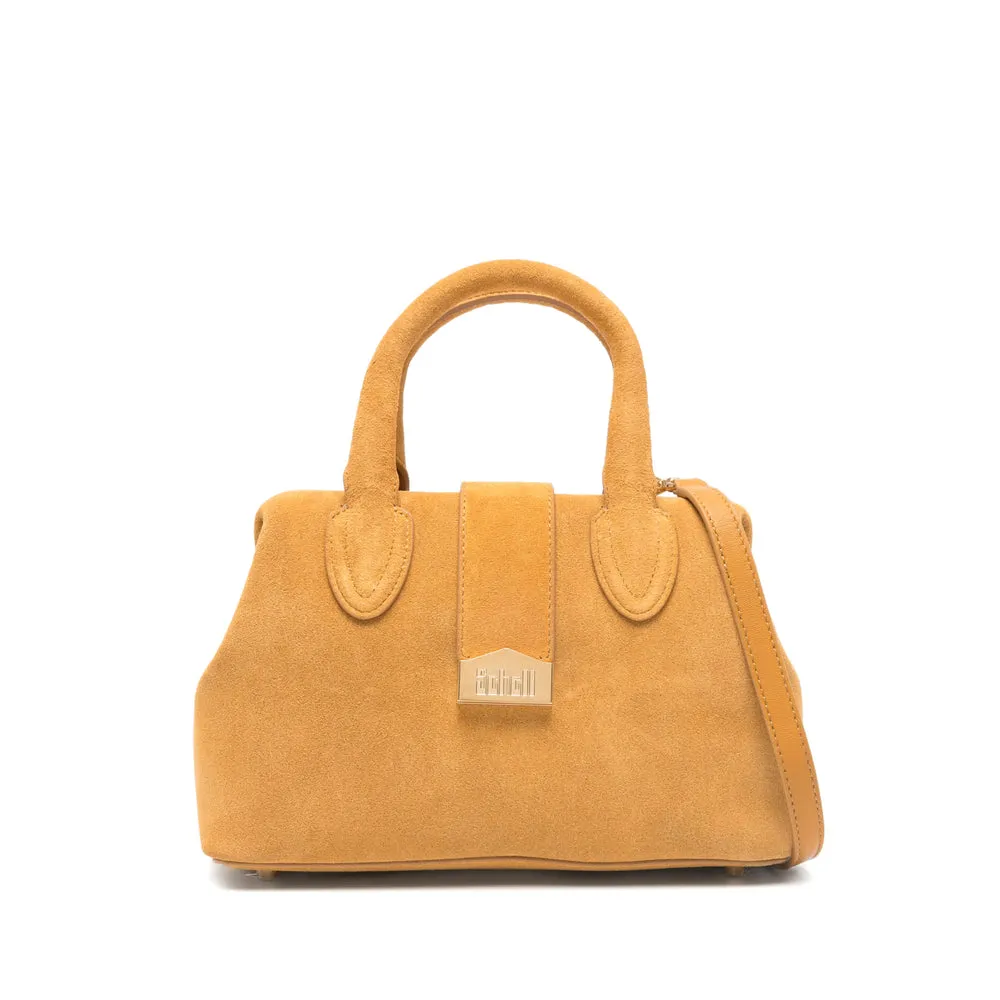 Yellow Top Handle Handbag sold by Zulily