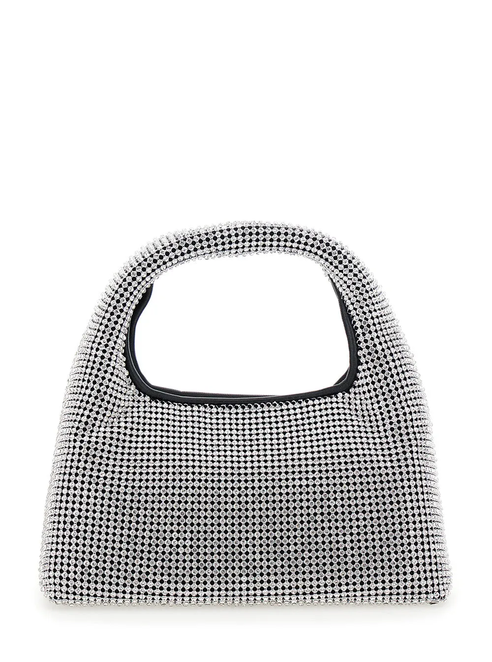 Metallic Handbag With Crystal Embellishments sold by Zulily