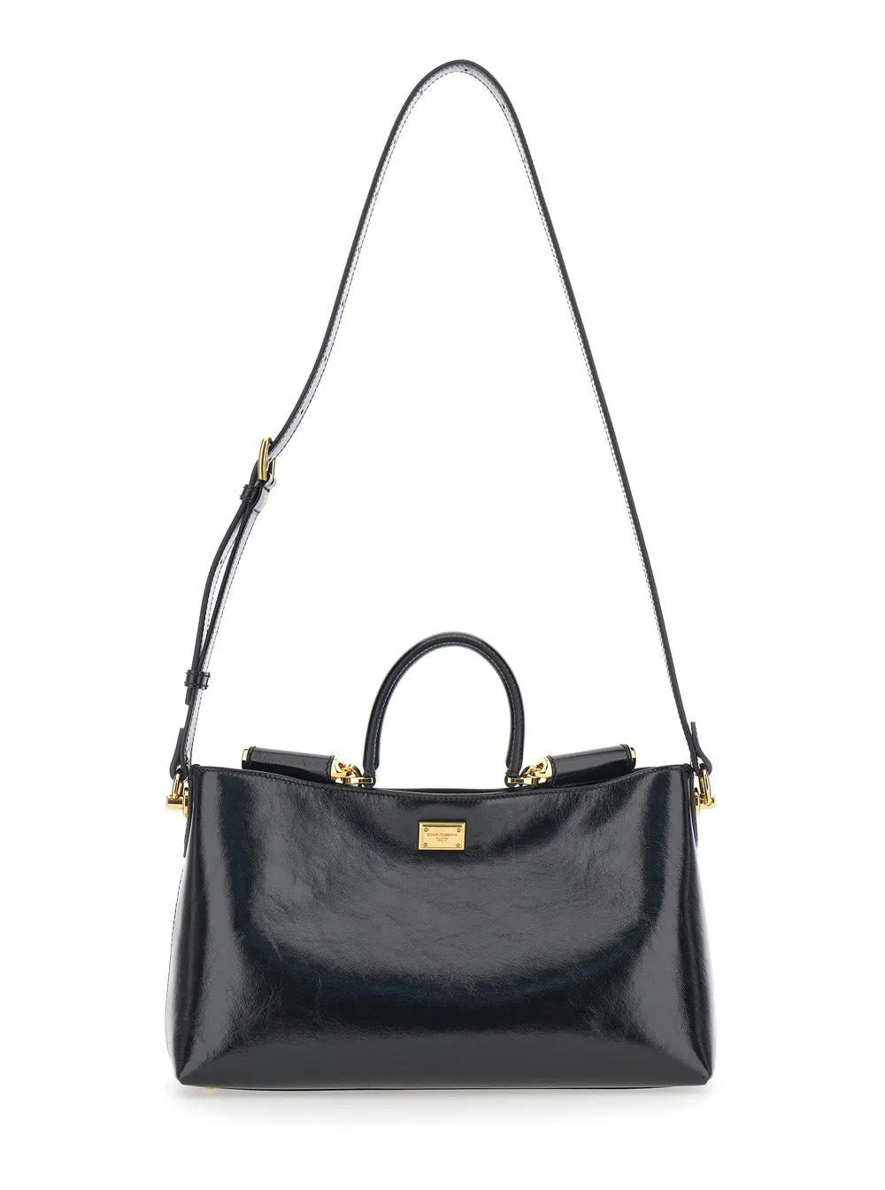 Handbag Vittoria Black Leather sold by Zulily