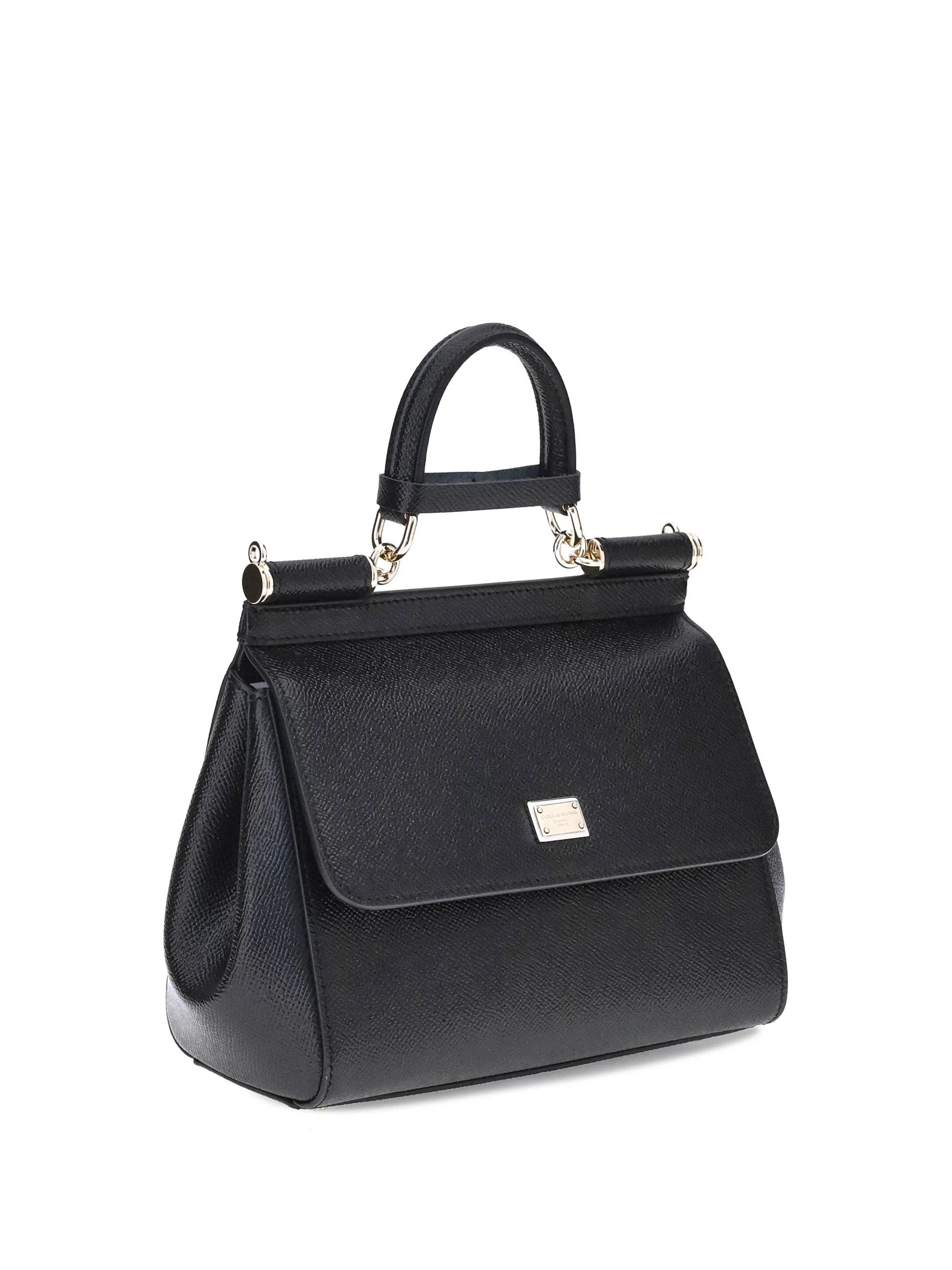 Leather Handbag Black Calfskin sold by Zulily product image thumbnail 3