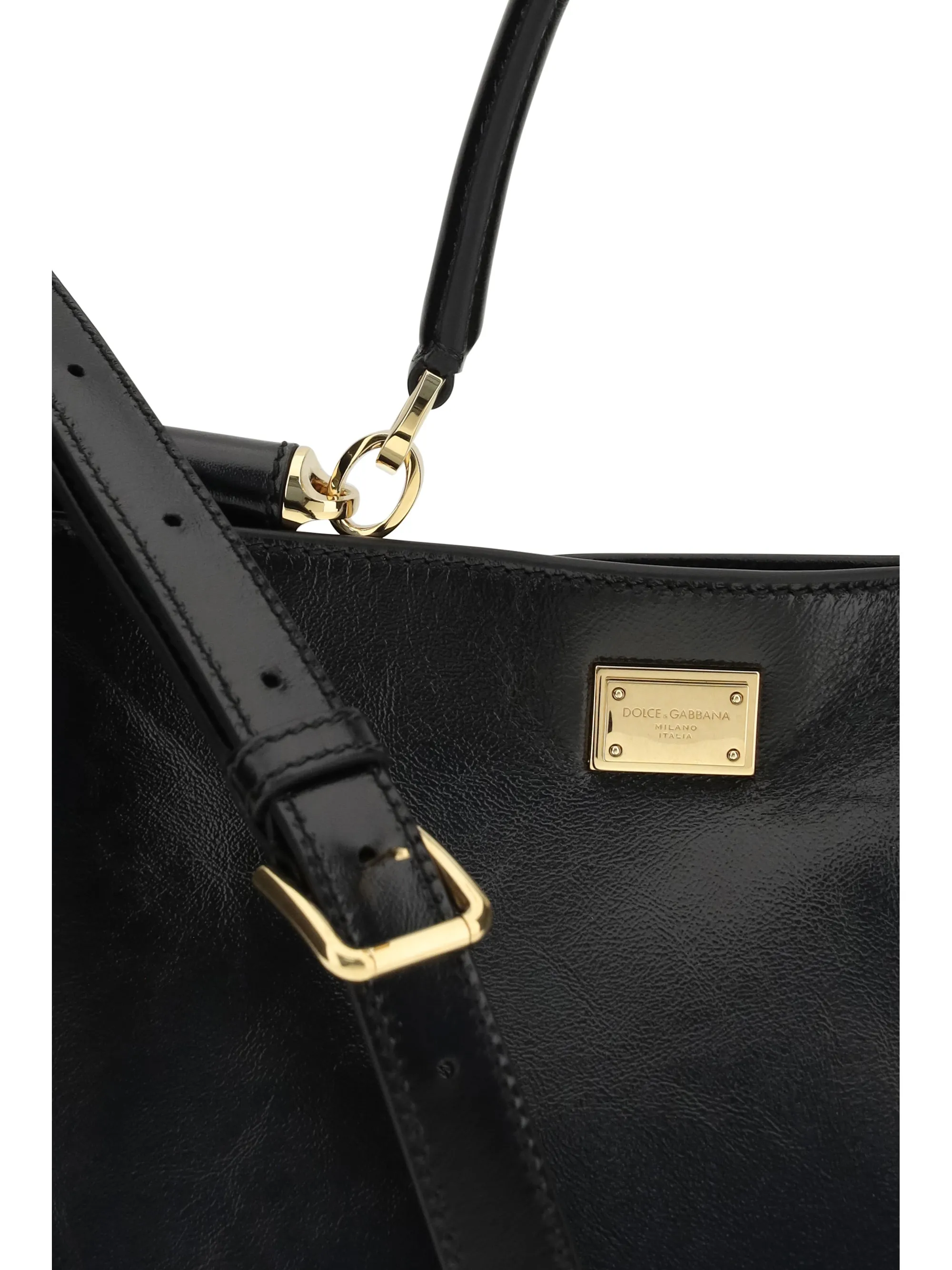 Handbag Vittoria Black Leather sold by Zulily product image thumbnail 3