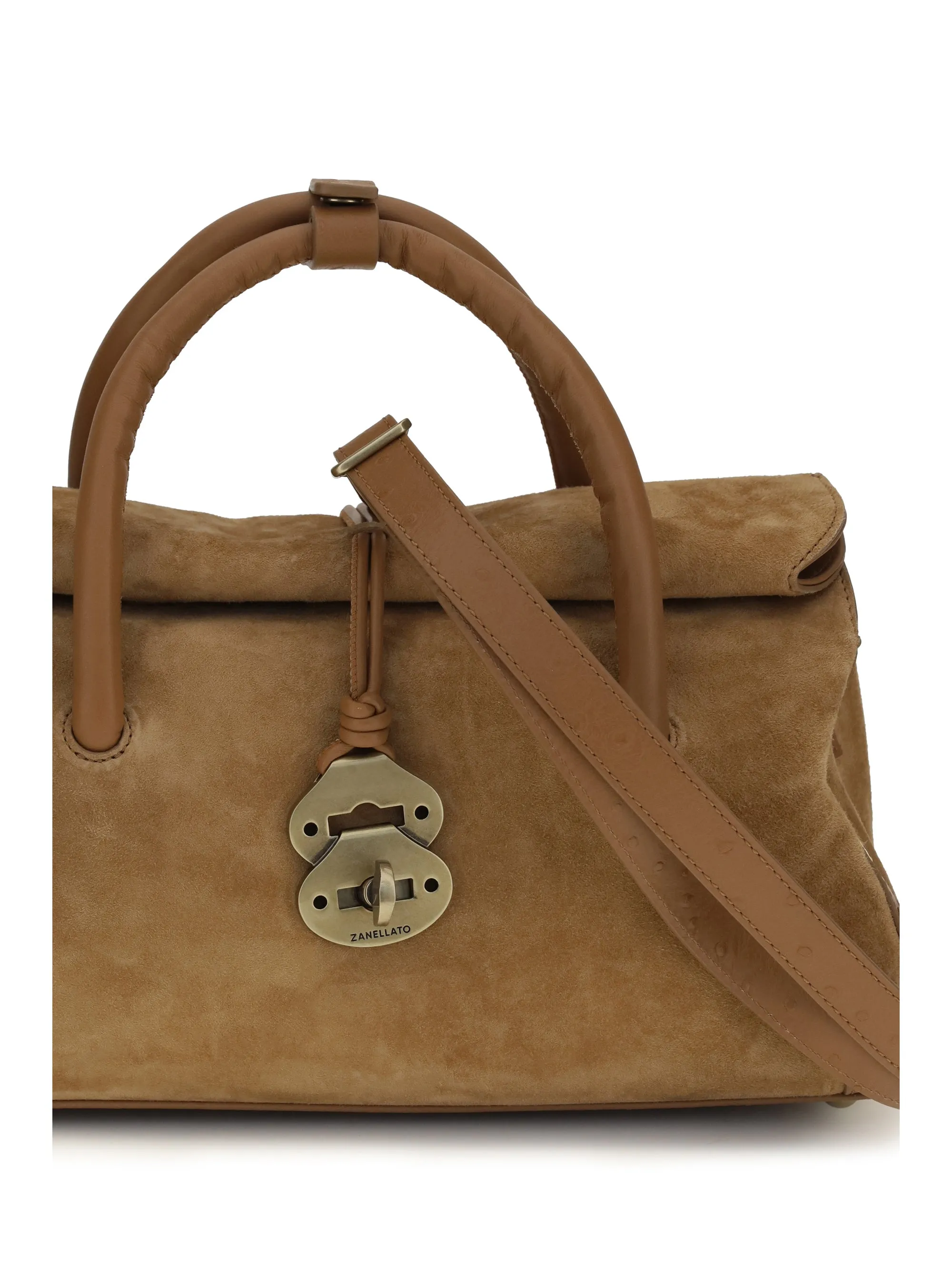 Handbag Dotta Brown Calf Leather sold by Zulily product image thumbnail 3