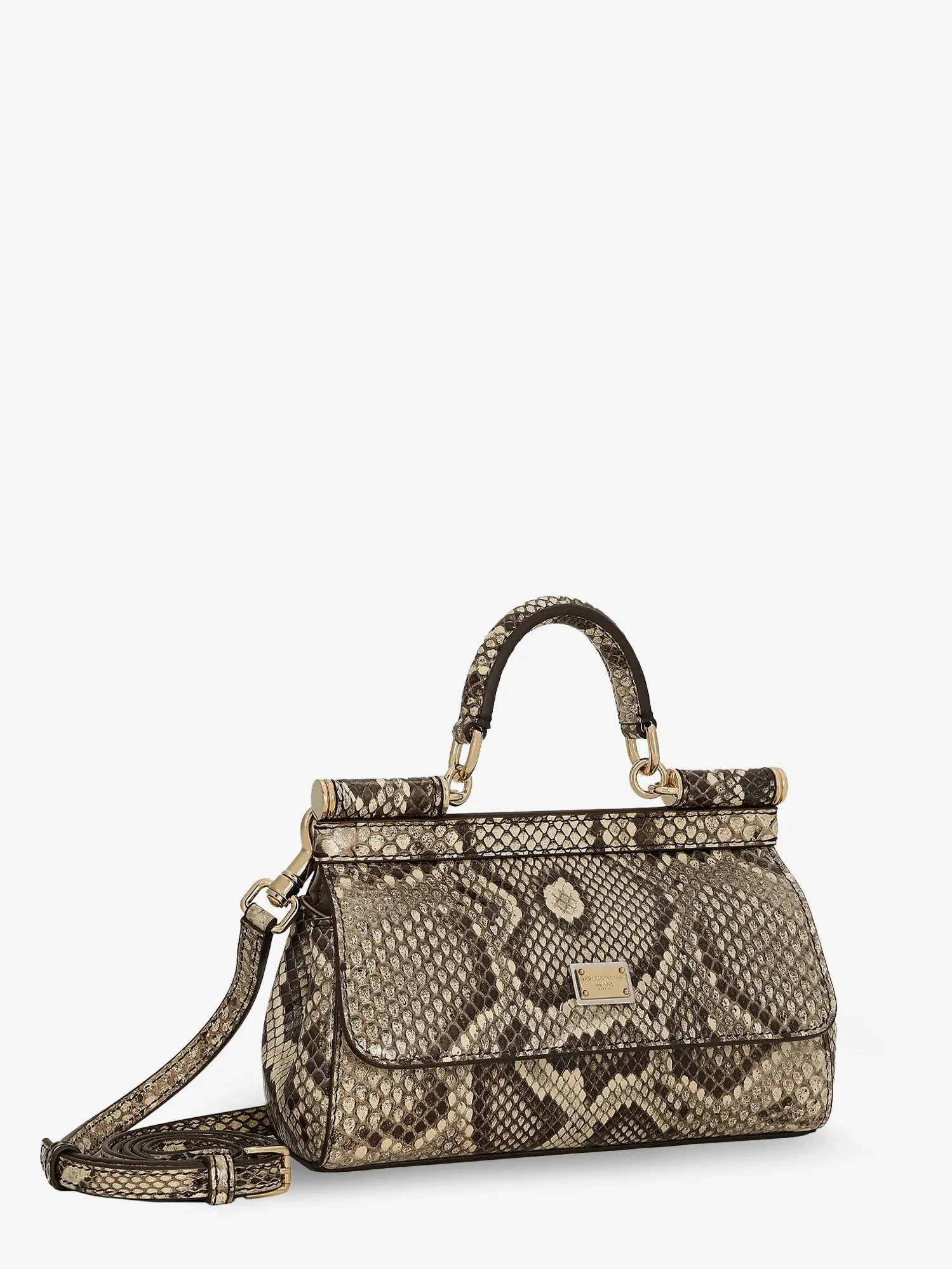 Handbag Sicily Mini Python Beige sold by Zulily product image thumbnail 3