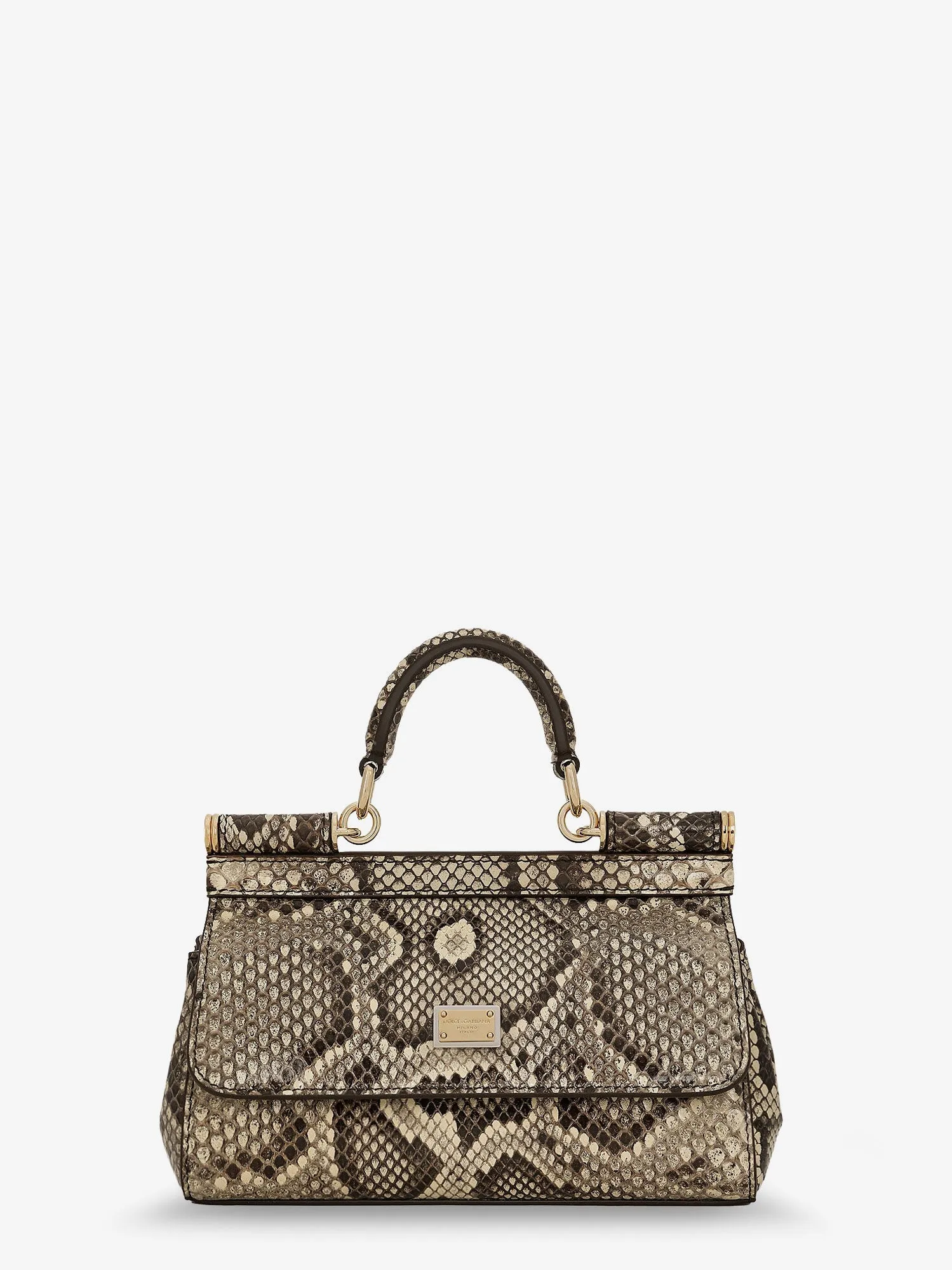 Handbag Sicily Mini Python Beige sold by Zulily