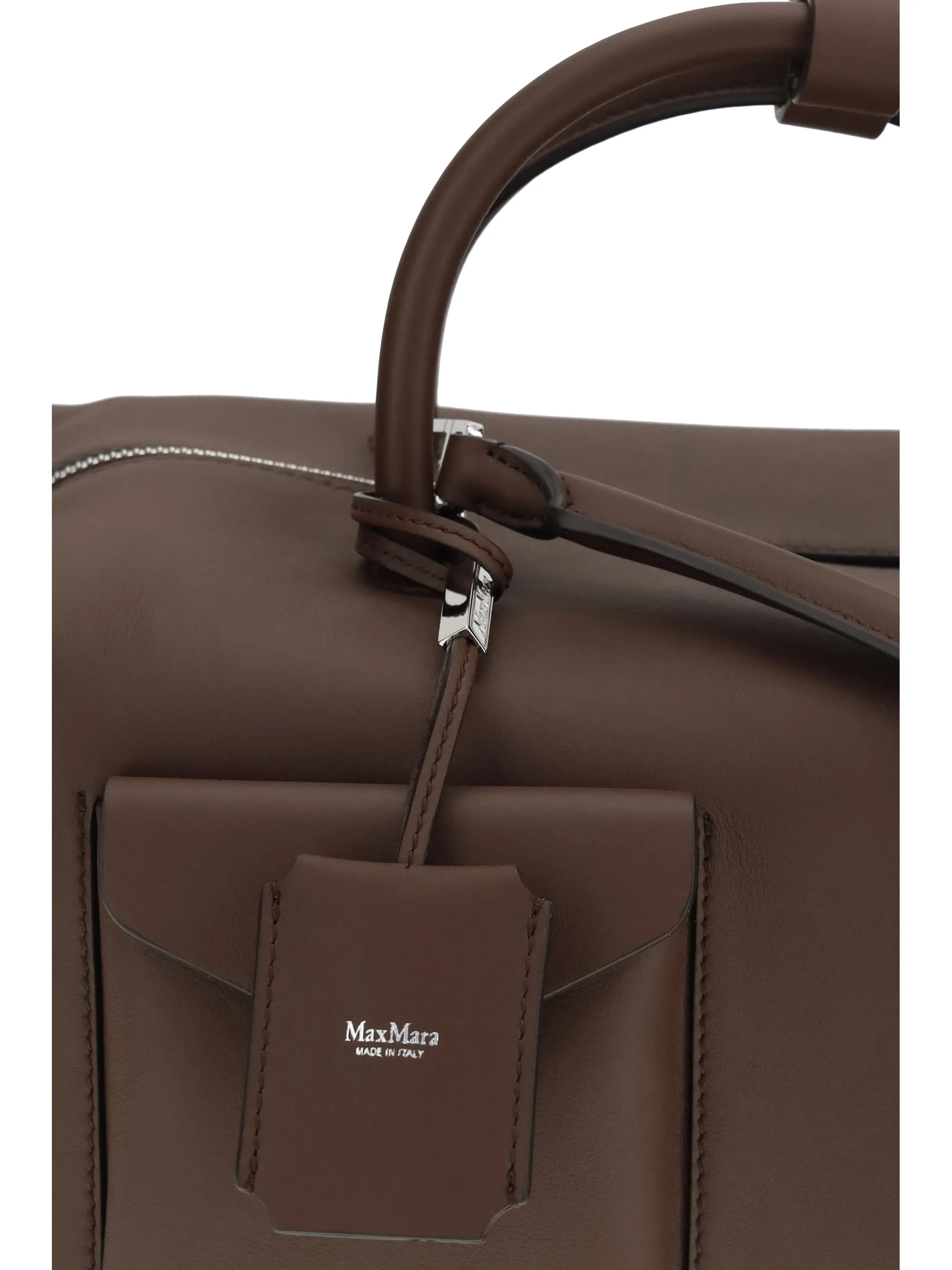 Holdall Cargo Leather Handbag Brown sold by Zulily product image thumbnail 3