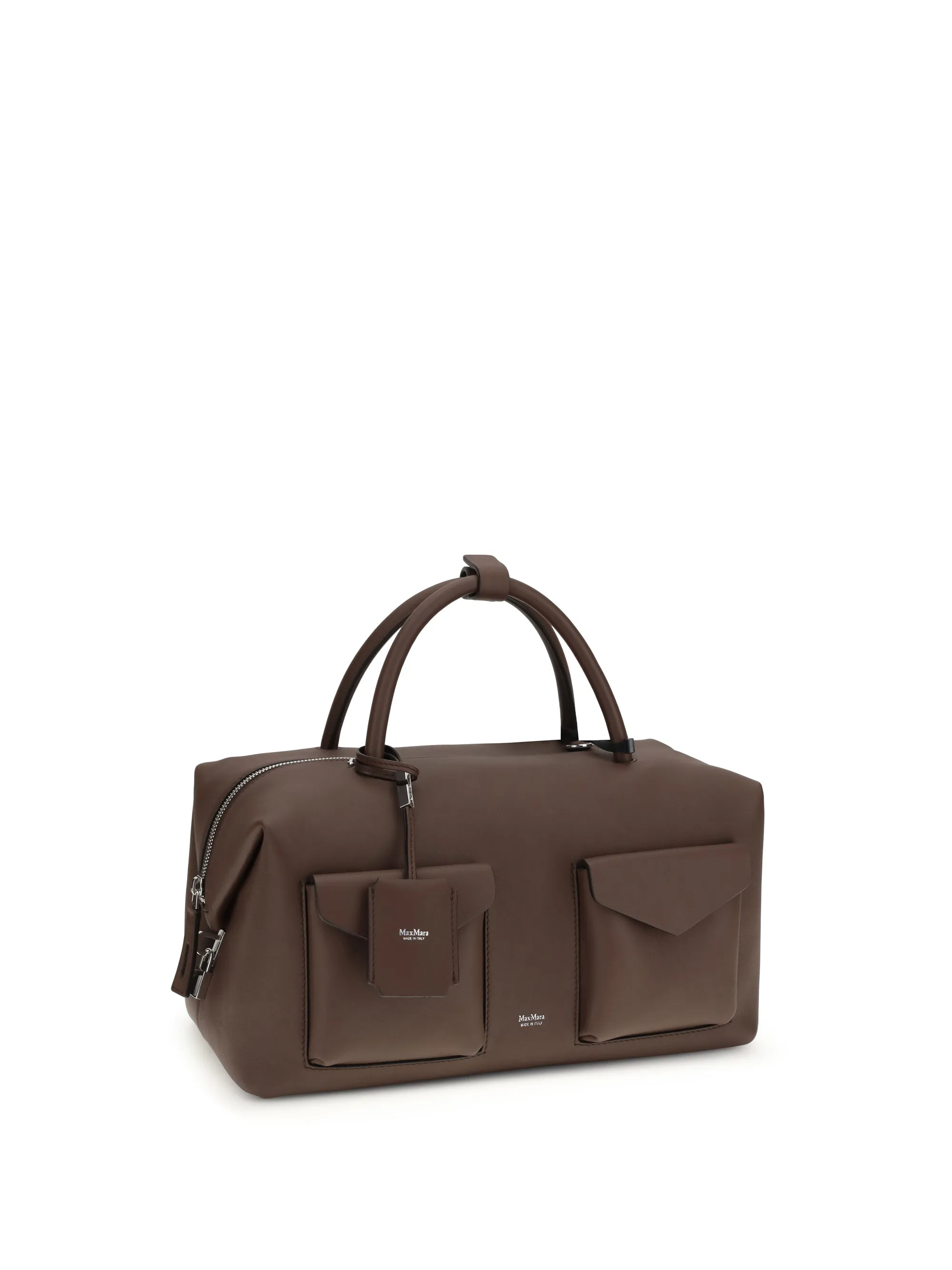 Holdall Cargo Leather Handbag Brown sold by Zulily product image thumbnail 4