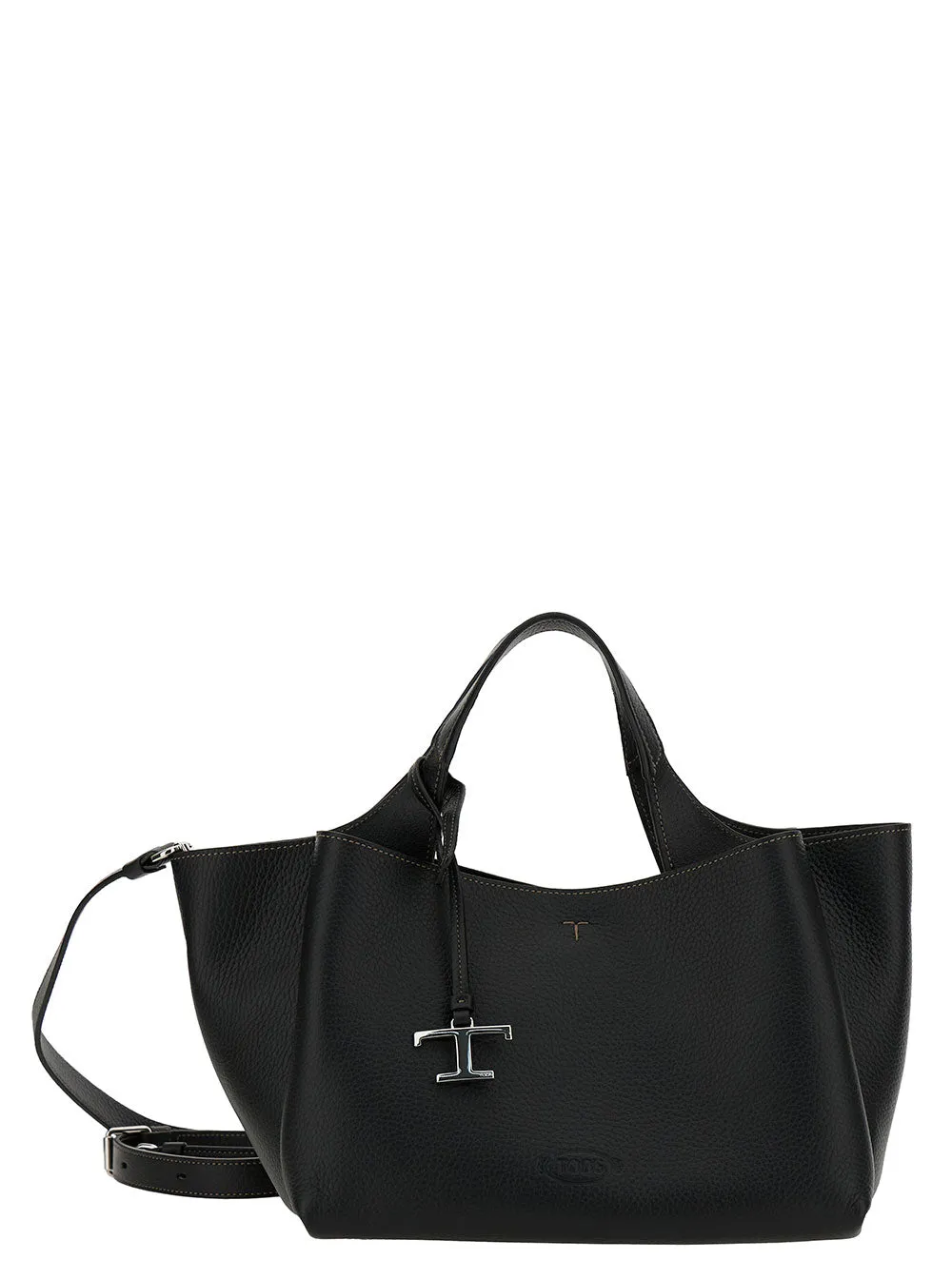 Handbag T Timeless Black Calfskin sold by Zulily