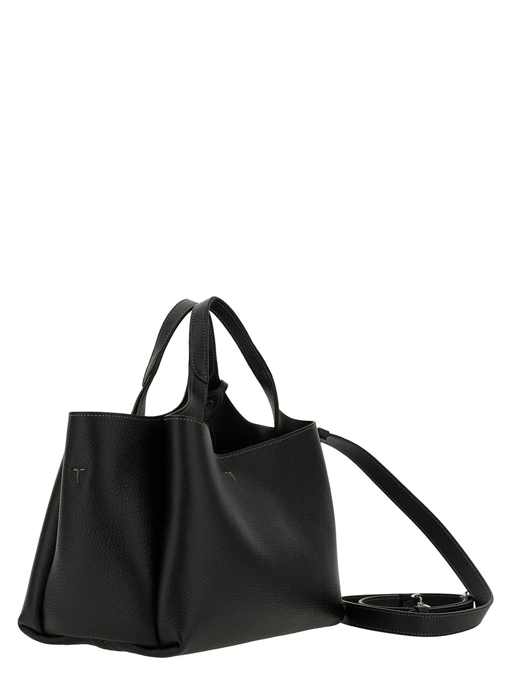 Handbag T Timeless Black Calfskin sold by Zulily product image thumbnail 3
