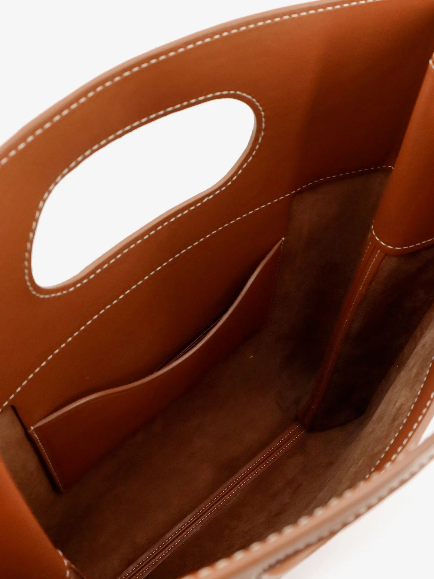 Leather Handbag Just Bag Brown sold by Zulily product image thumbnail 4