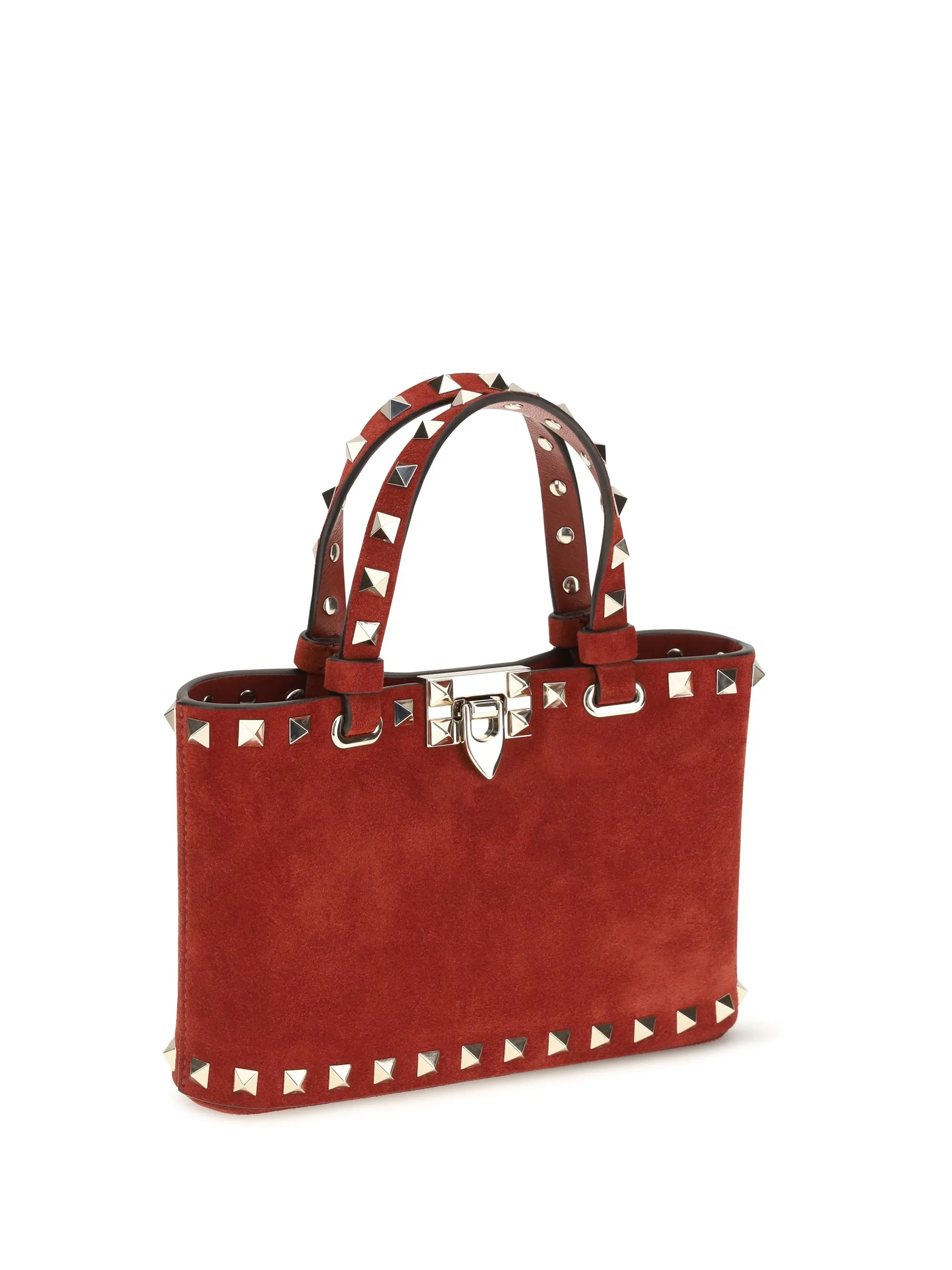 Handbag Rockstud Mini Suede Russet Red sold by Zulily product image thumbnail 4