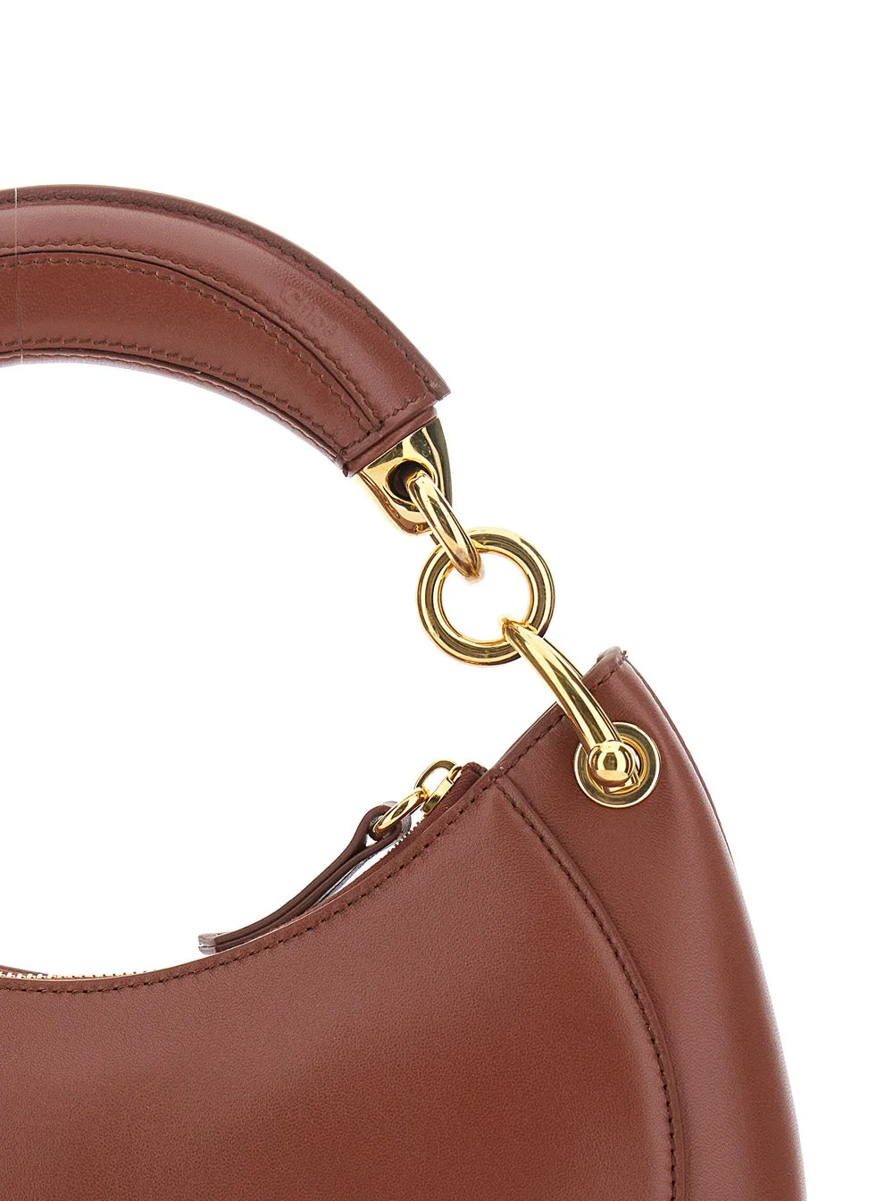 Handbag Banana Brown Leather sold by Zulily product image thumbnail 3