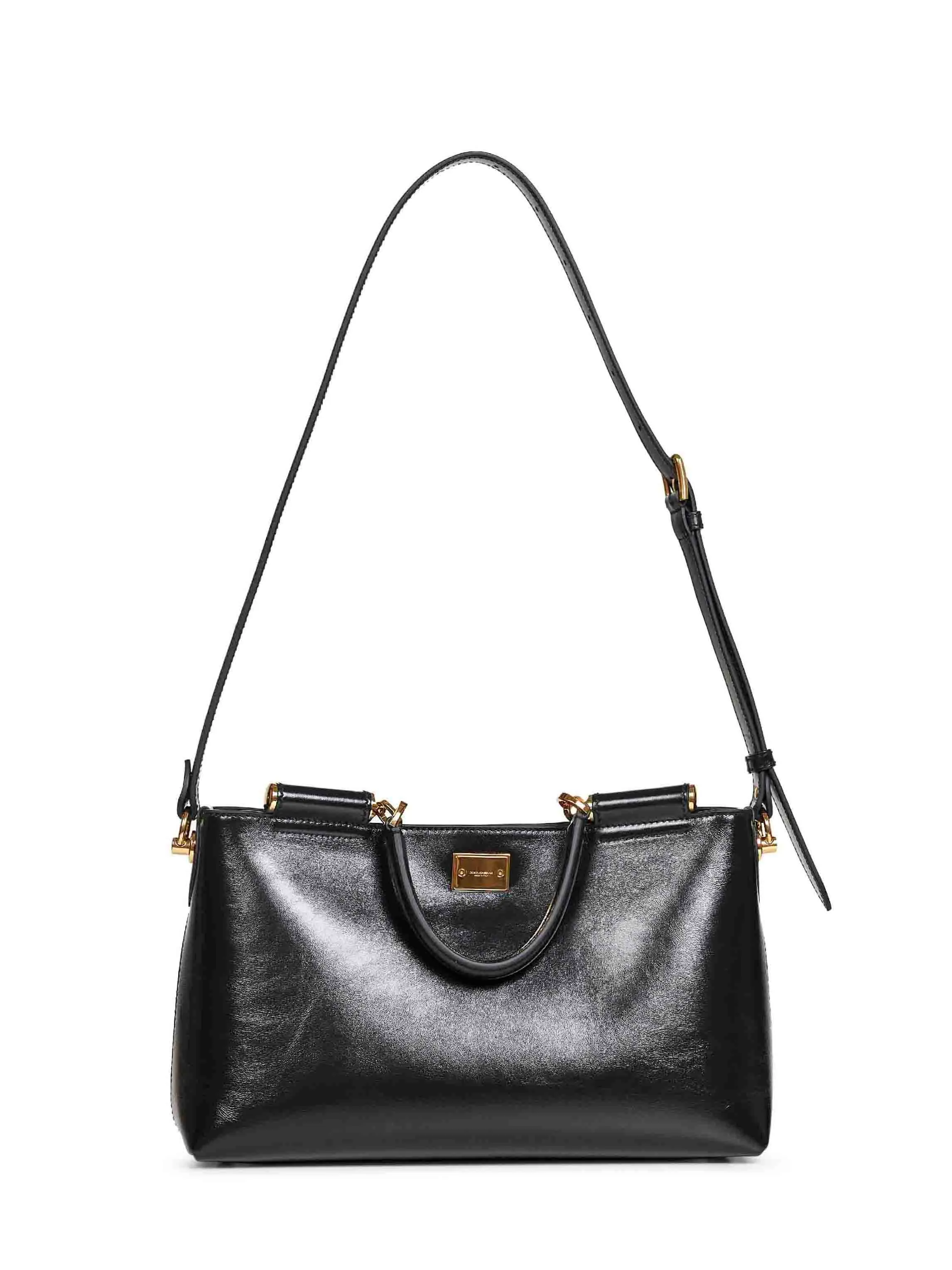 Handbag in Black Calf Leather sold by Zulily product image thumbnail 3