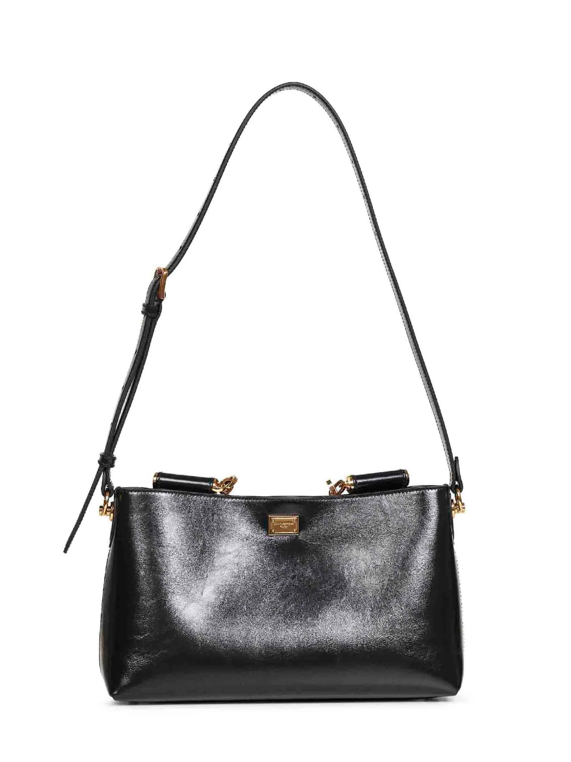 Handbag in Black Calf Leather sold by Zulily