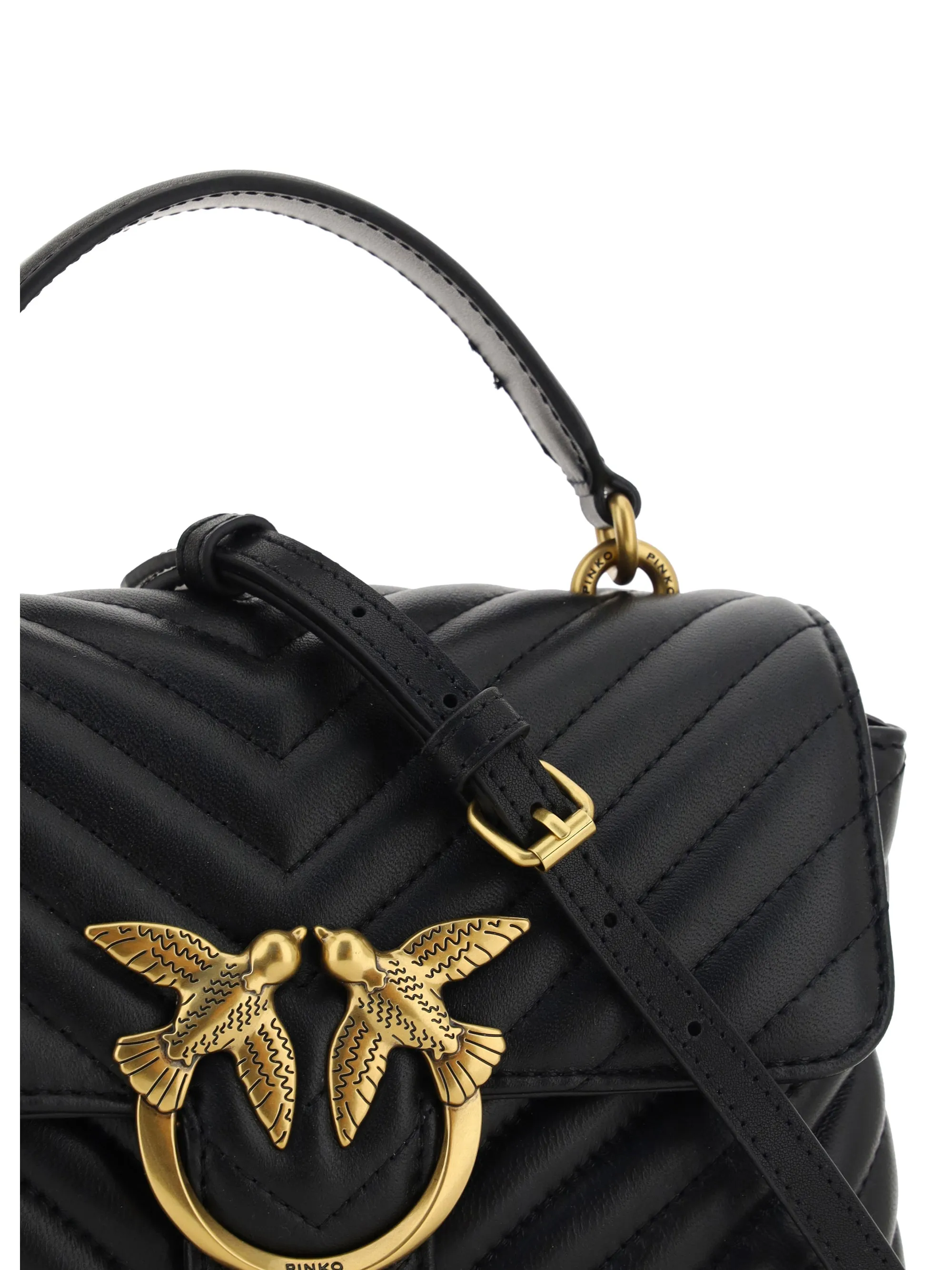 Handbag Love Lady Mini Black/Antique Gold sold by Zulily product image thumbnail 4