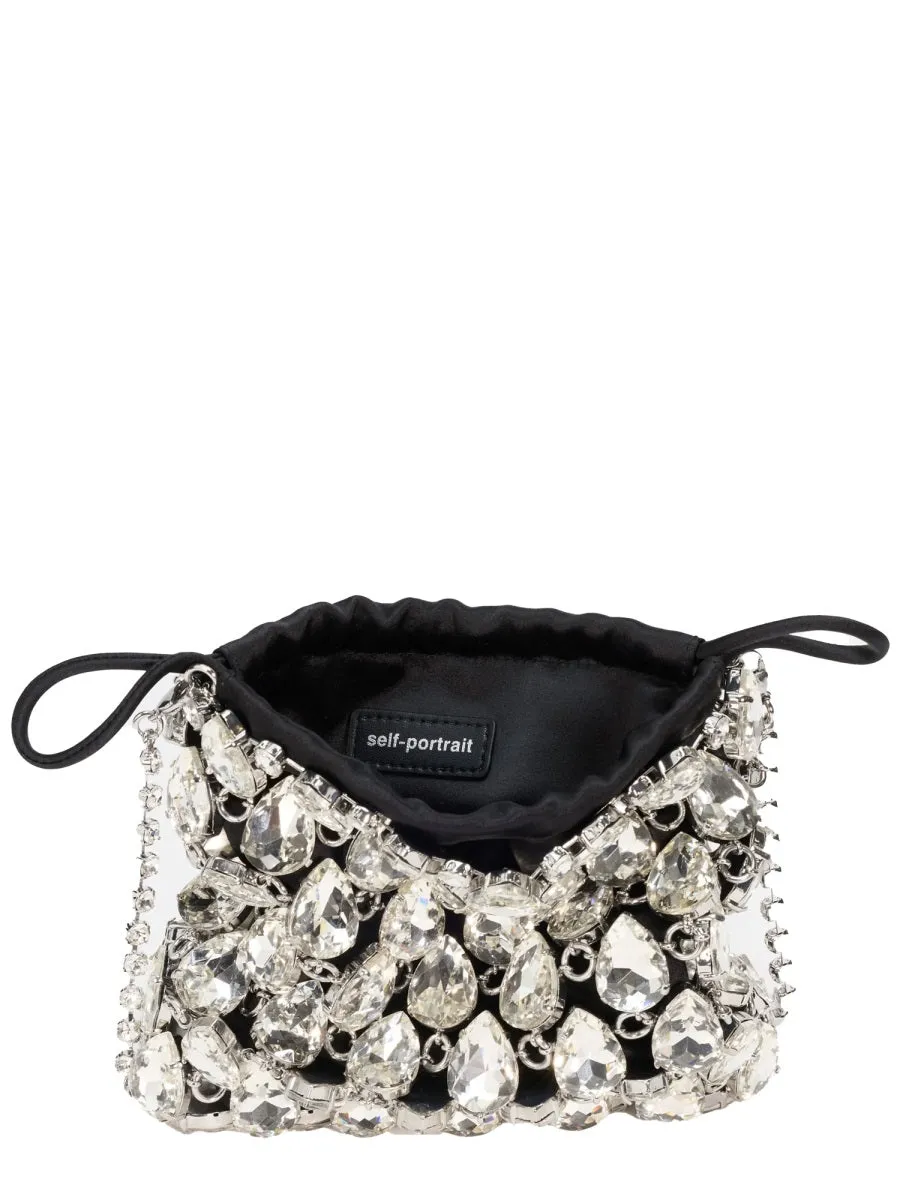 Handbag Mini Metallic Knit Silver sold by Zulily product image thumbnail 3