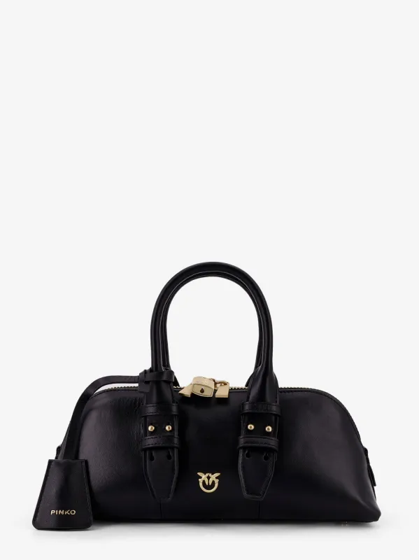 Bowling Escape Leather Handbag made by Pinko