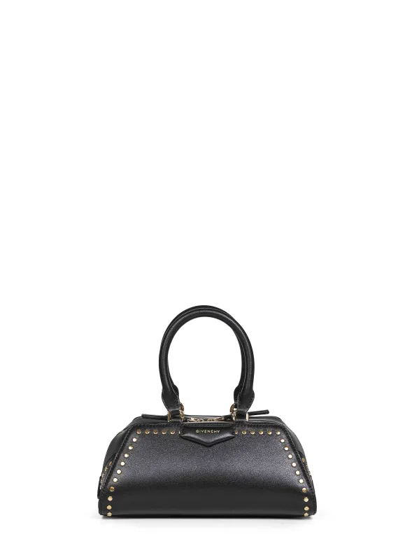 Mini Handbag Antigona East-West Black made by Givenchy