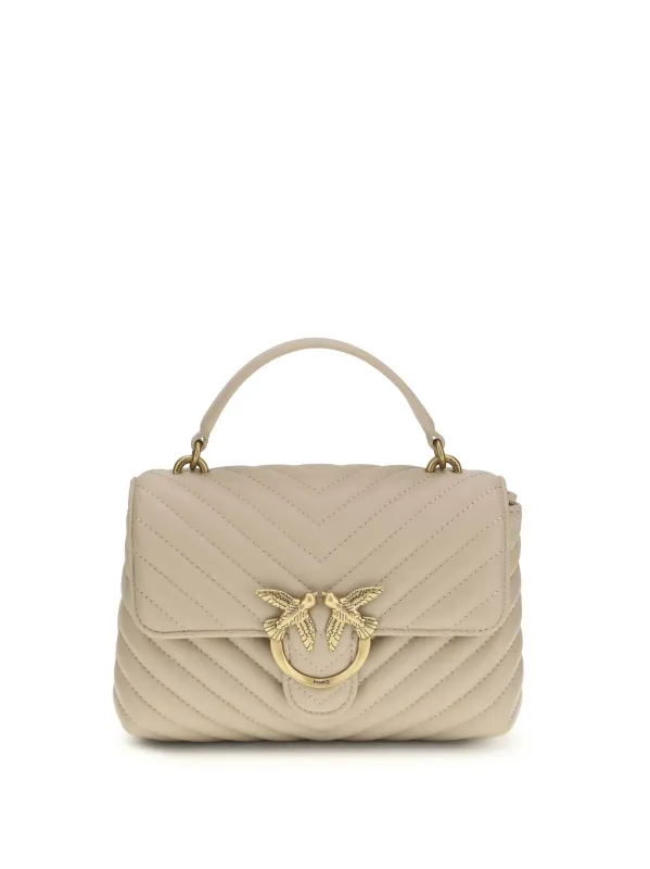 Mini Handbag Love Lady Beige/Smoky Grey made by Pinko
