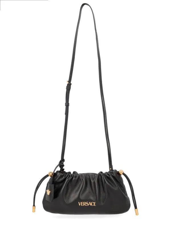 Mini Shoulder Bag Black made by Versace