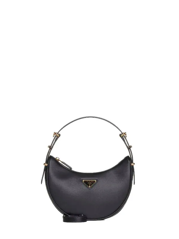 Arque' Leather Bag made by Prada