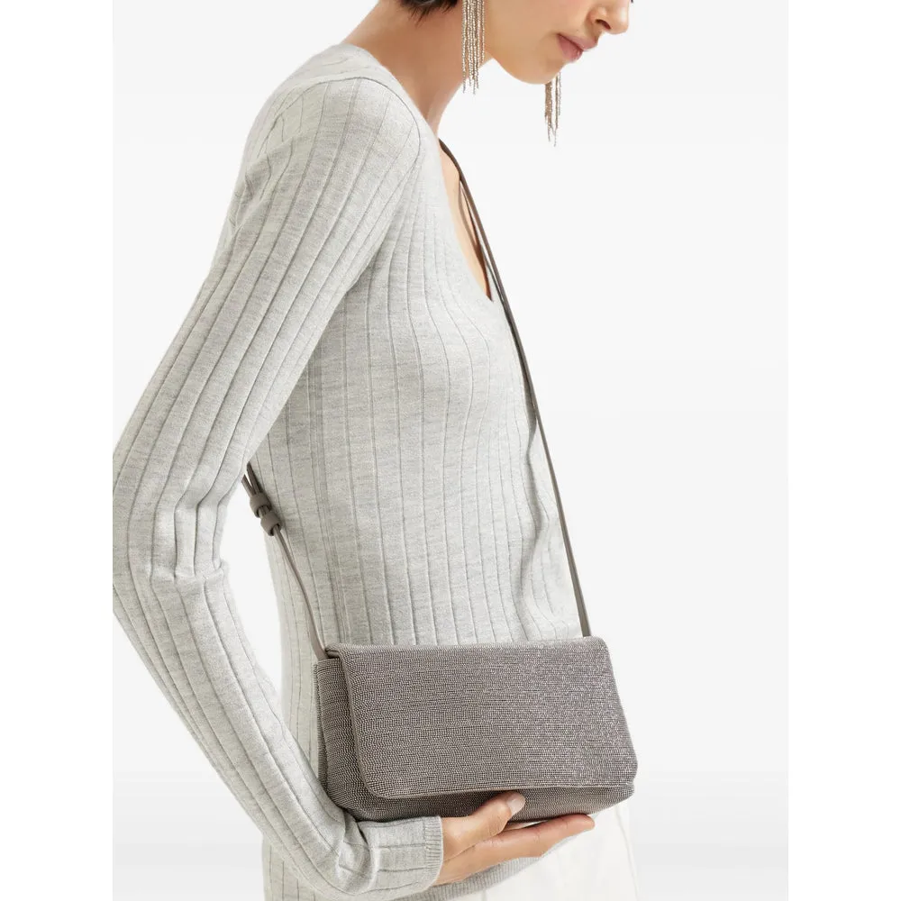 Crossbody Bag Calf Leather Neutrals sold by Zulily product image thumbnail 2