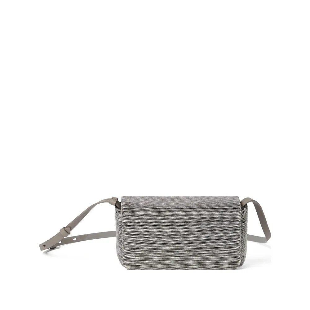 Crossbody Bag Calf Leather Neutrals sold by Zulily